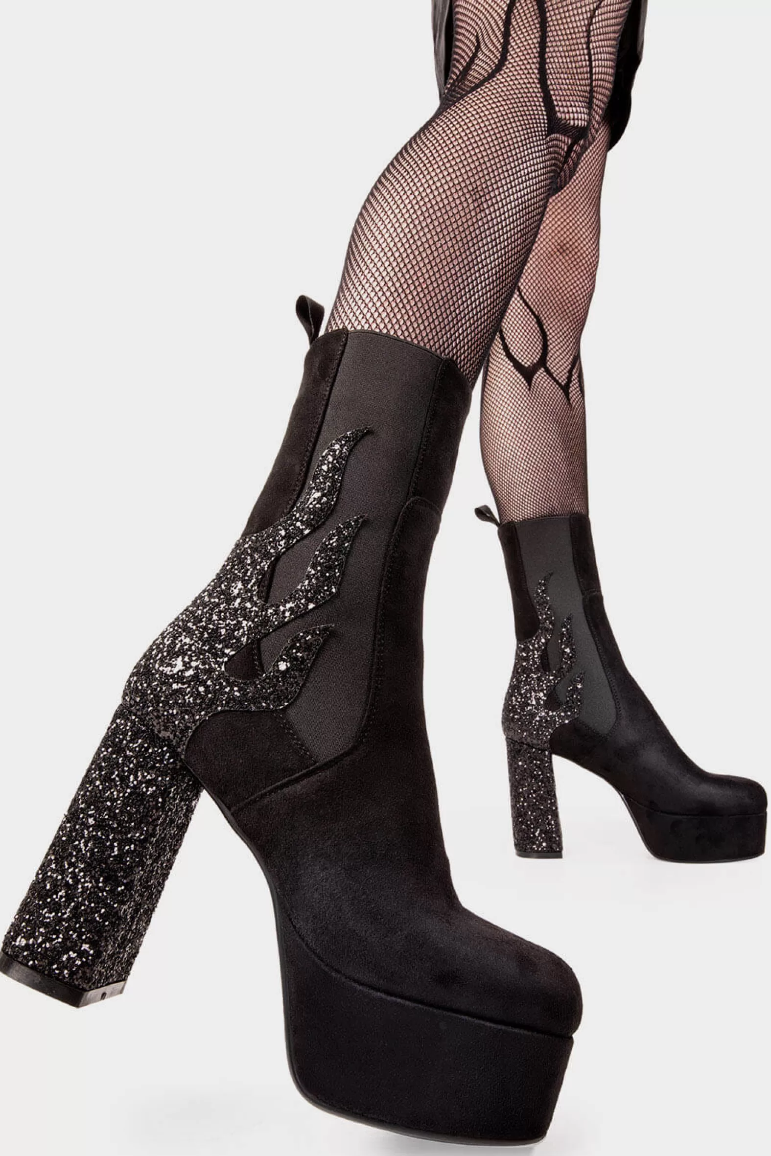 Apparent Lies Platform Calf Boots^Lamoda Cheap