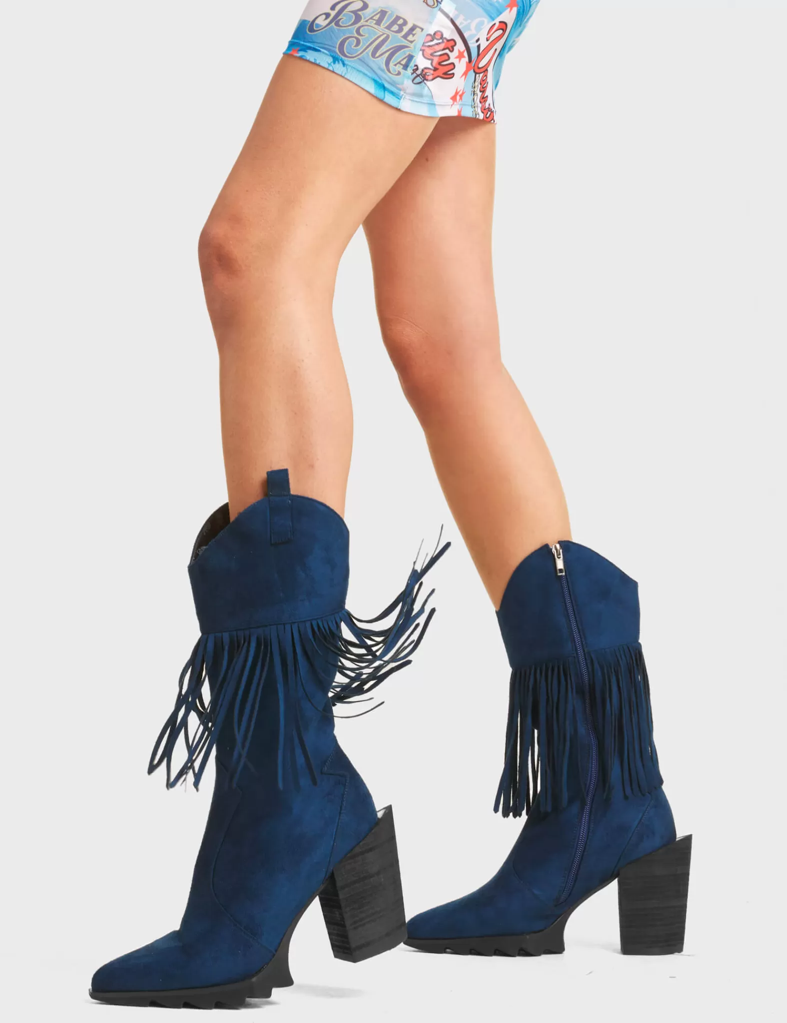 Astonishing Western Calf Boots^Lamoda Cheap