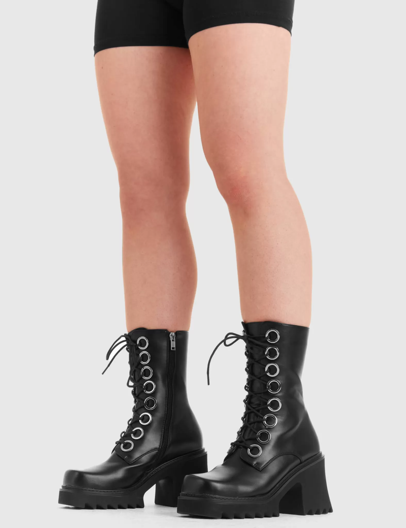 Bulletproof Chunky Platform Ankle Boots^Lamoda Cheap