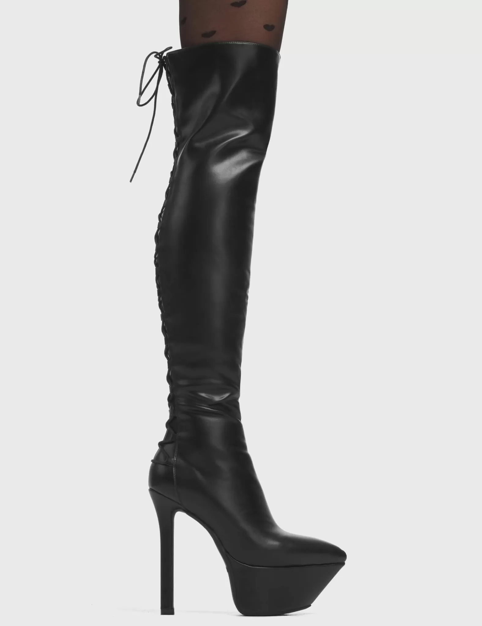 Coerce Platform Thigh High Boots^Lamoda Hot