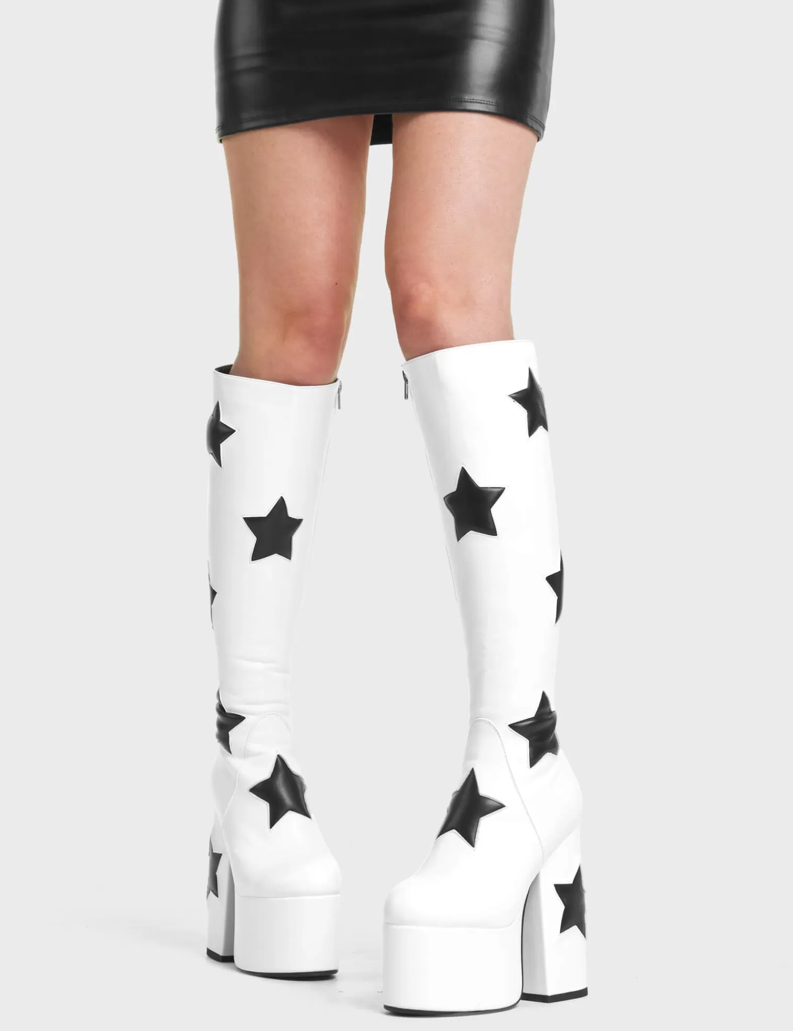 Comet Platform Knee High Boots^Lamoda Shop