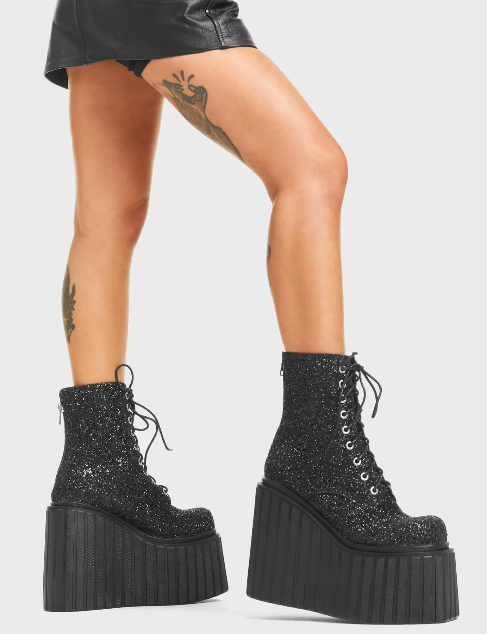 Cross Roads Chunky Creeper Platform Ankle Boots^Lamoda Store