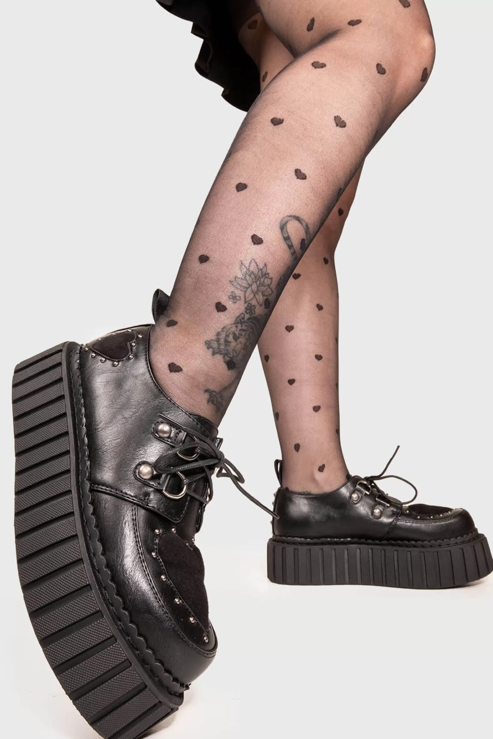 Cryptic Love Chunky Creeper Shoes^Lamoda Online