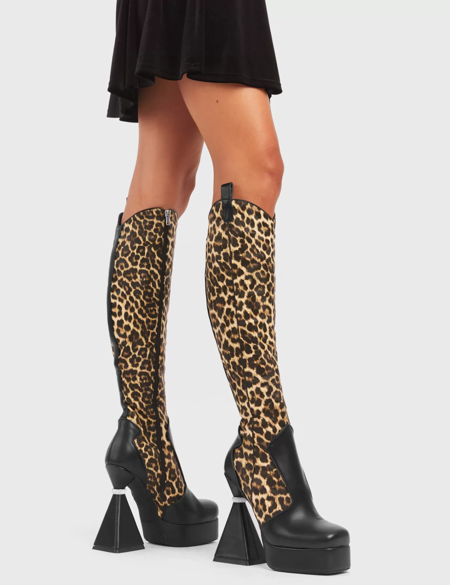 Curious Platform Knee High Boots^Lamoda Cheap