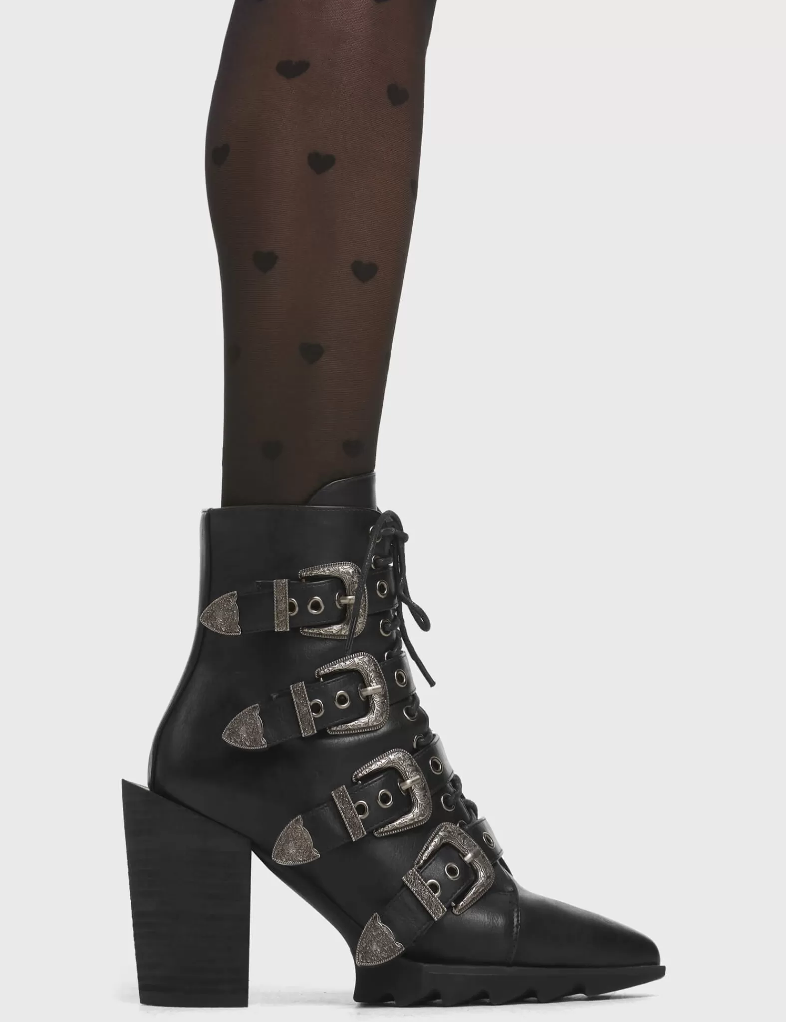 Don't Even Western Ankle Boots^Lamoda Cheap