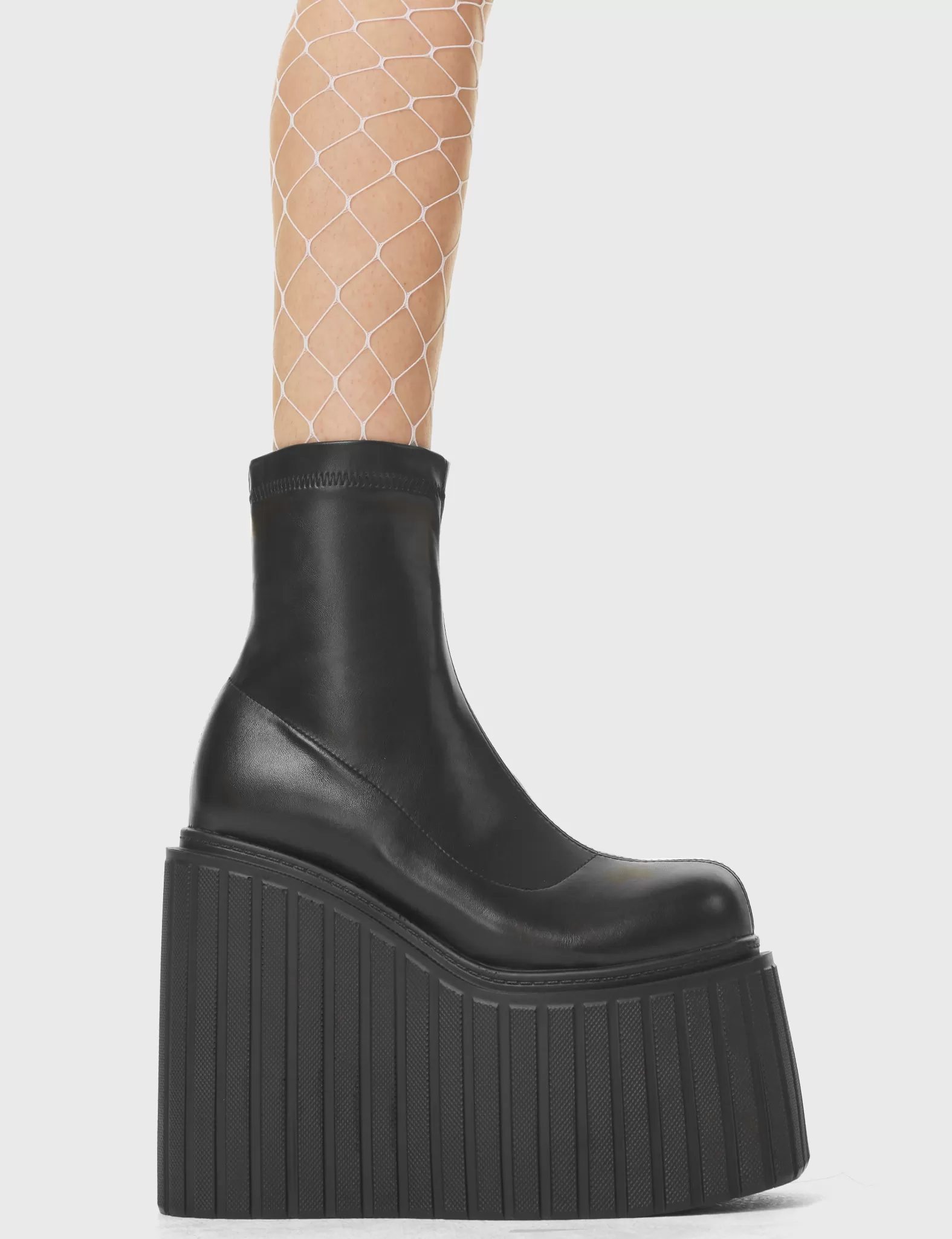 Down To Earth Chunky Platform Creeper Ankle Boots^Lamoda Flash Sale