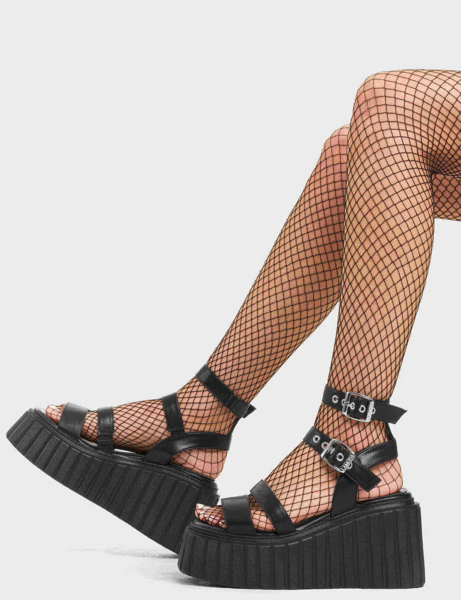 Dramatic Chunky Platform Creeper Sandals^Lamoda Store