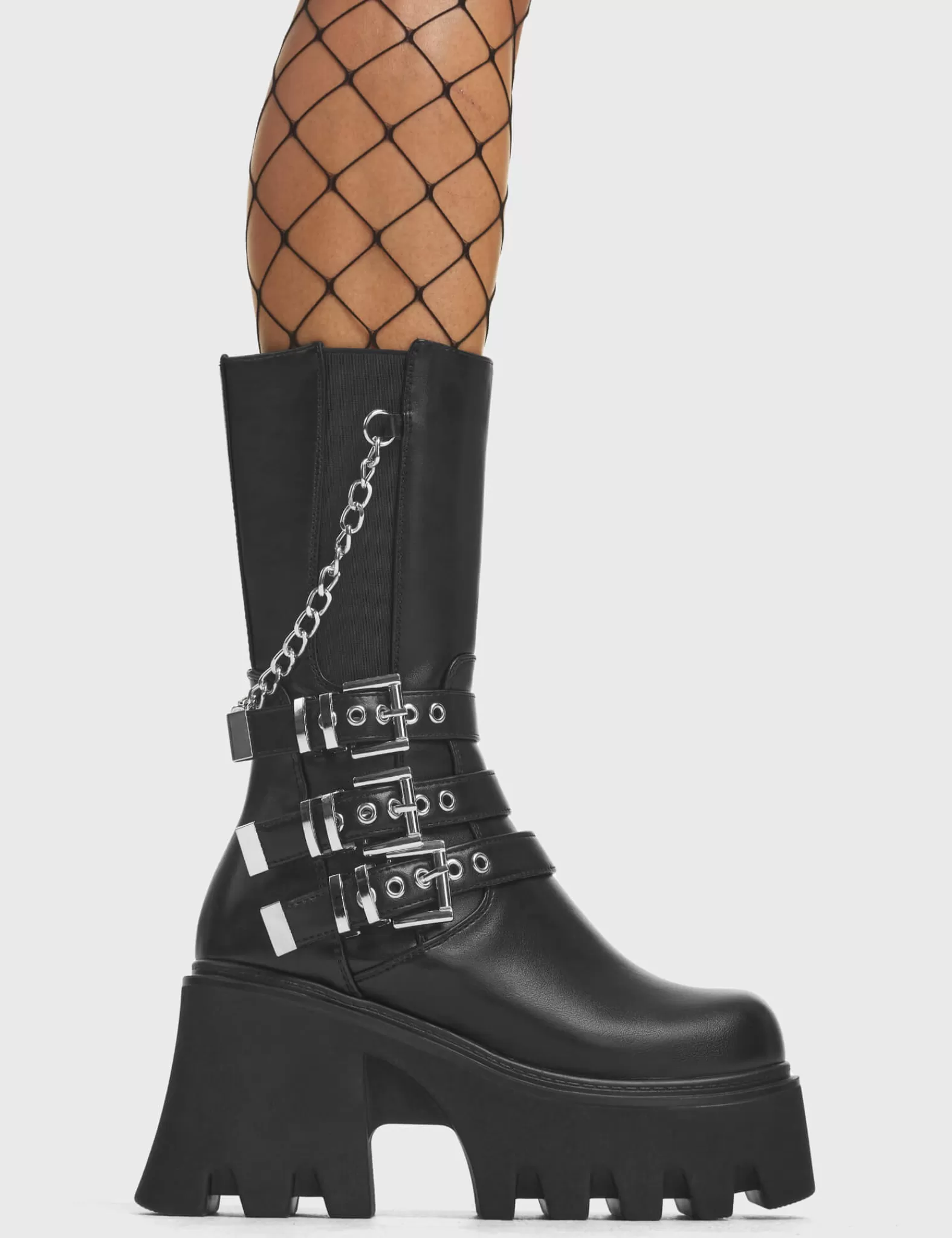 Eternal Chunky Platform Ankle Boots^Lamoda Hot