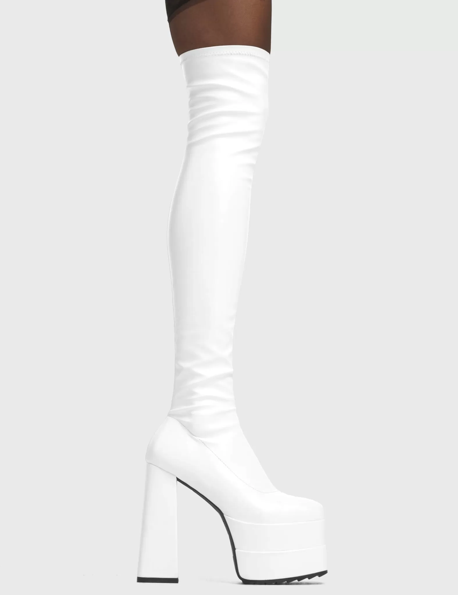 Fantasies Wide Calf Platform Thigh High Boots^Lamoda Fashion