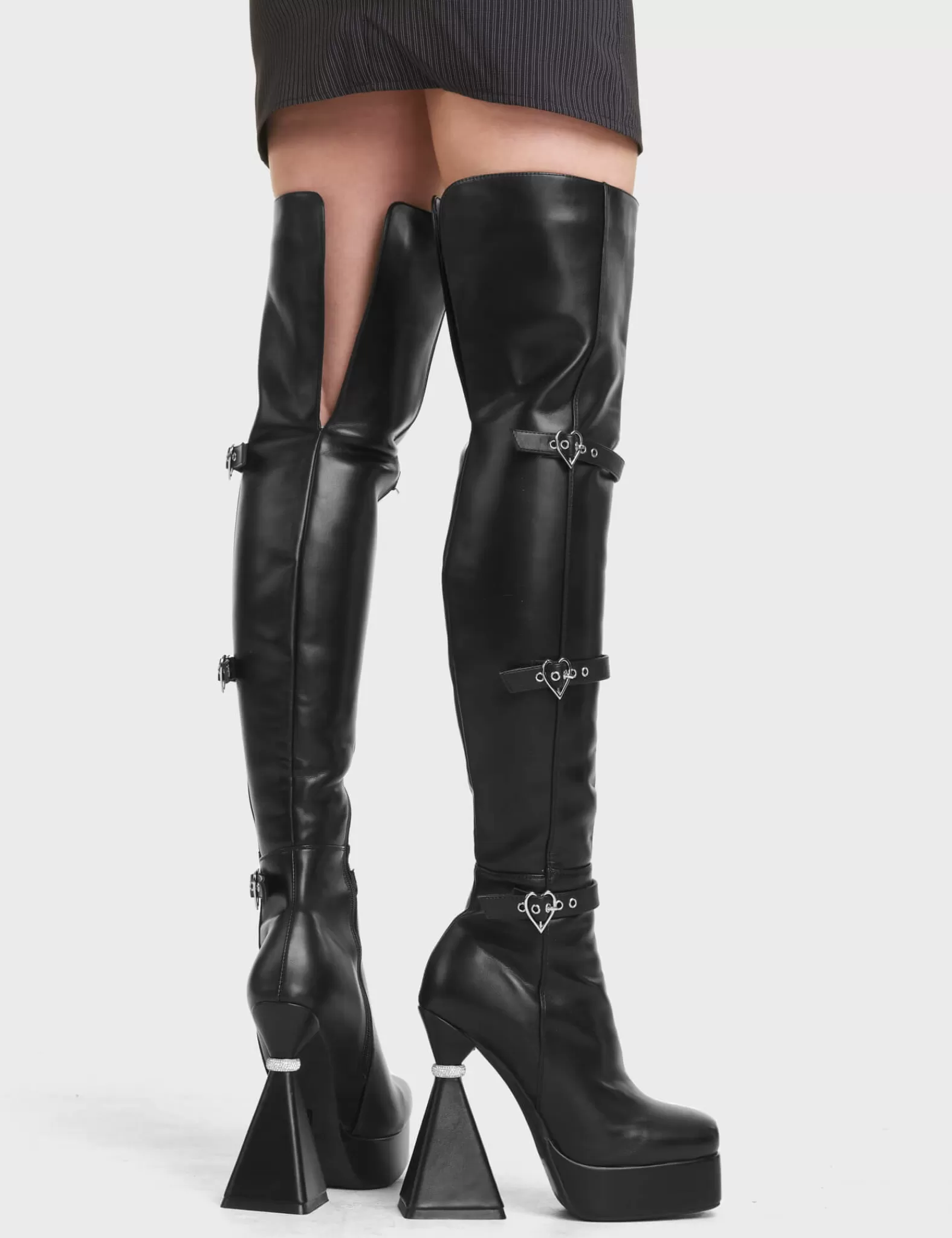 Fantasy Platform Thigh High Boots^Lamoda Store