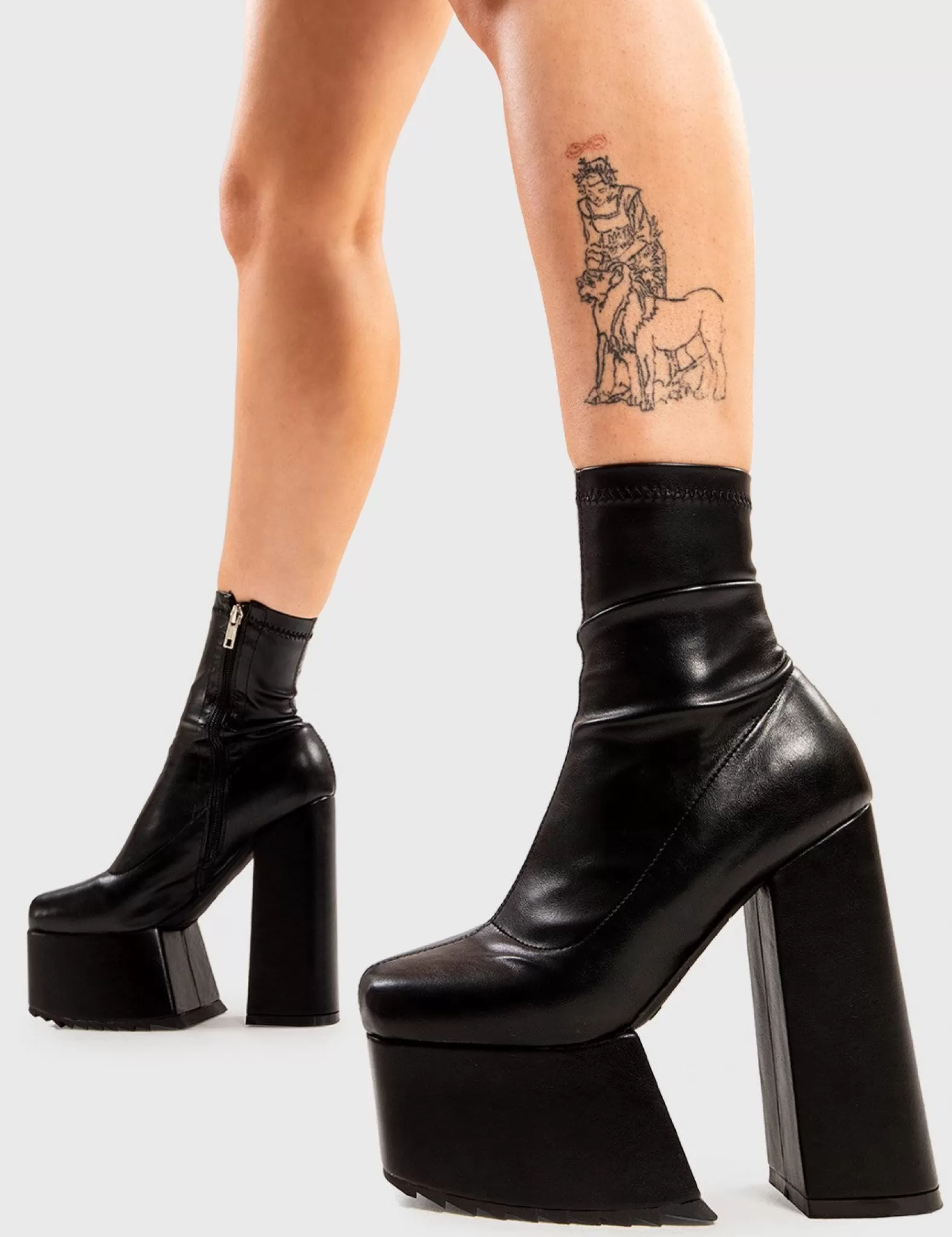 Get Out Platform Ankle Boots^Lamoda New