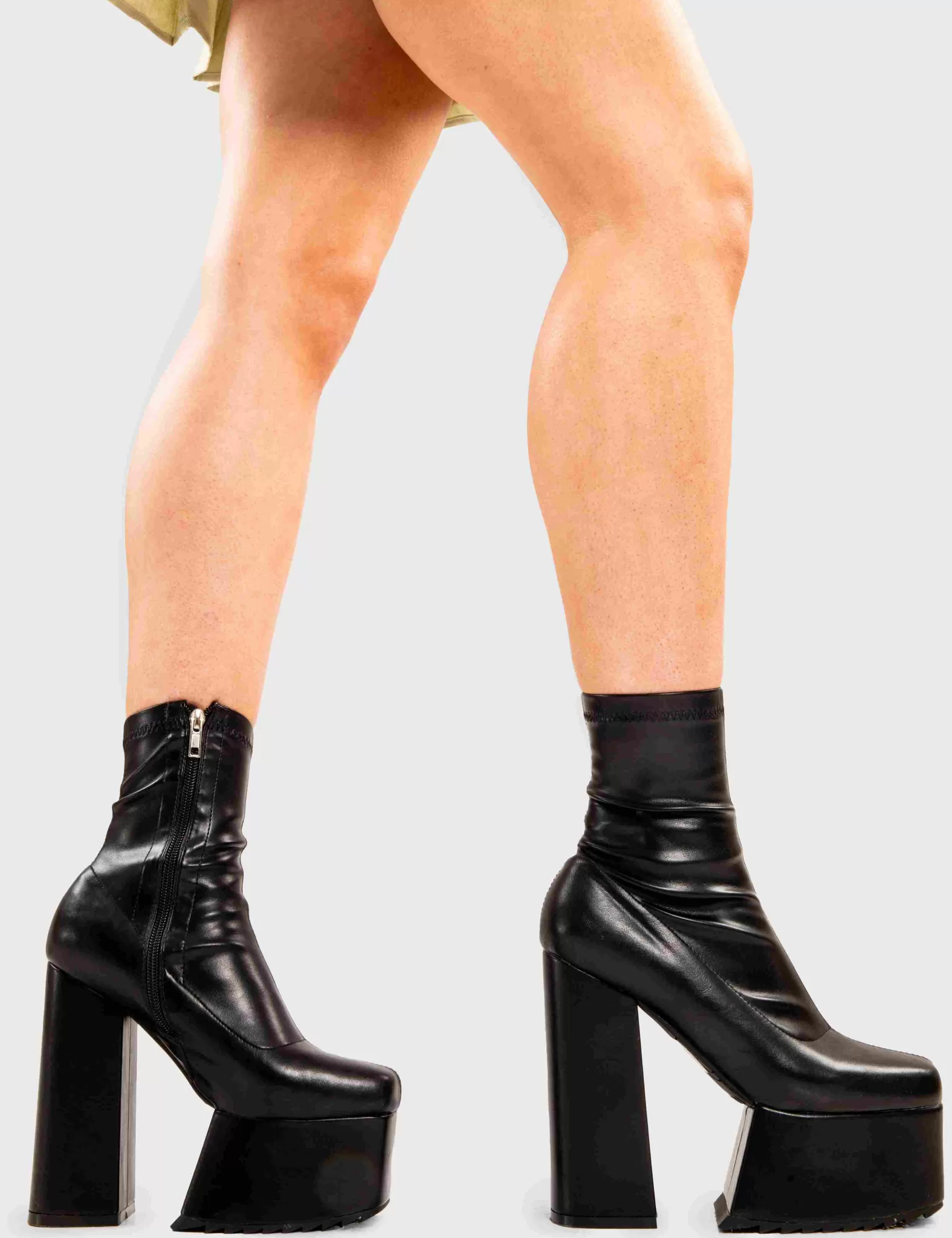 Get Out Platform Ankle Boots^Lamoda New