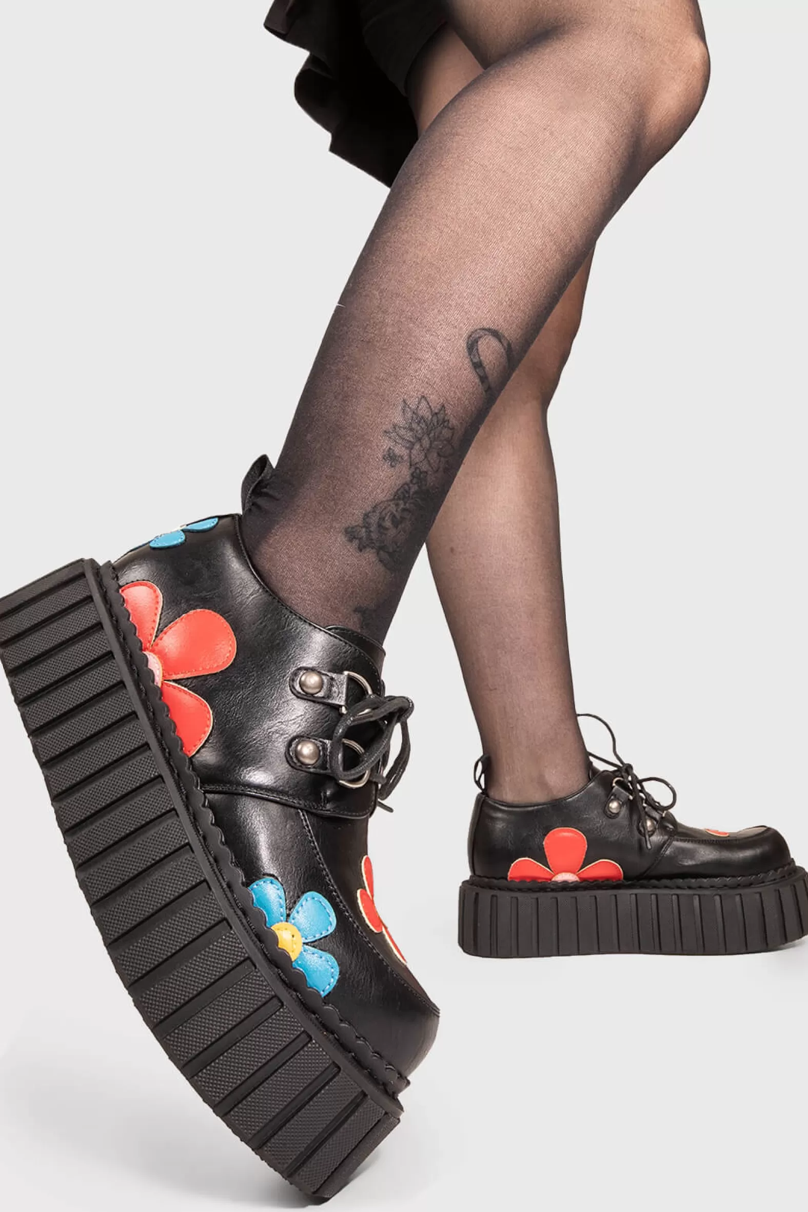 Give A Little Chunky Creeper Shoes^Lamoda Cheap