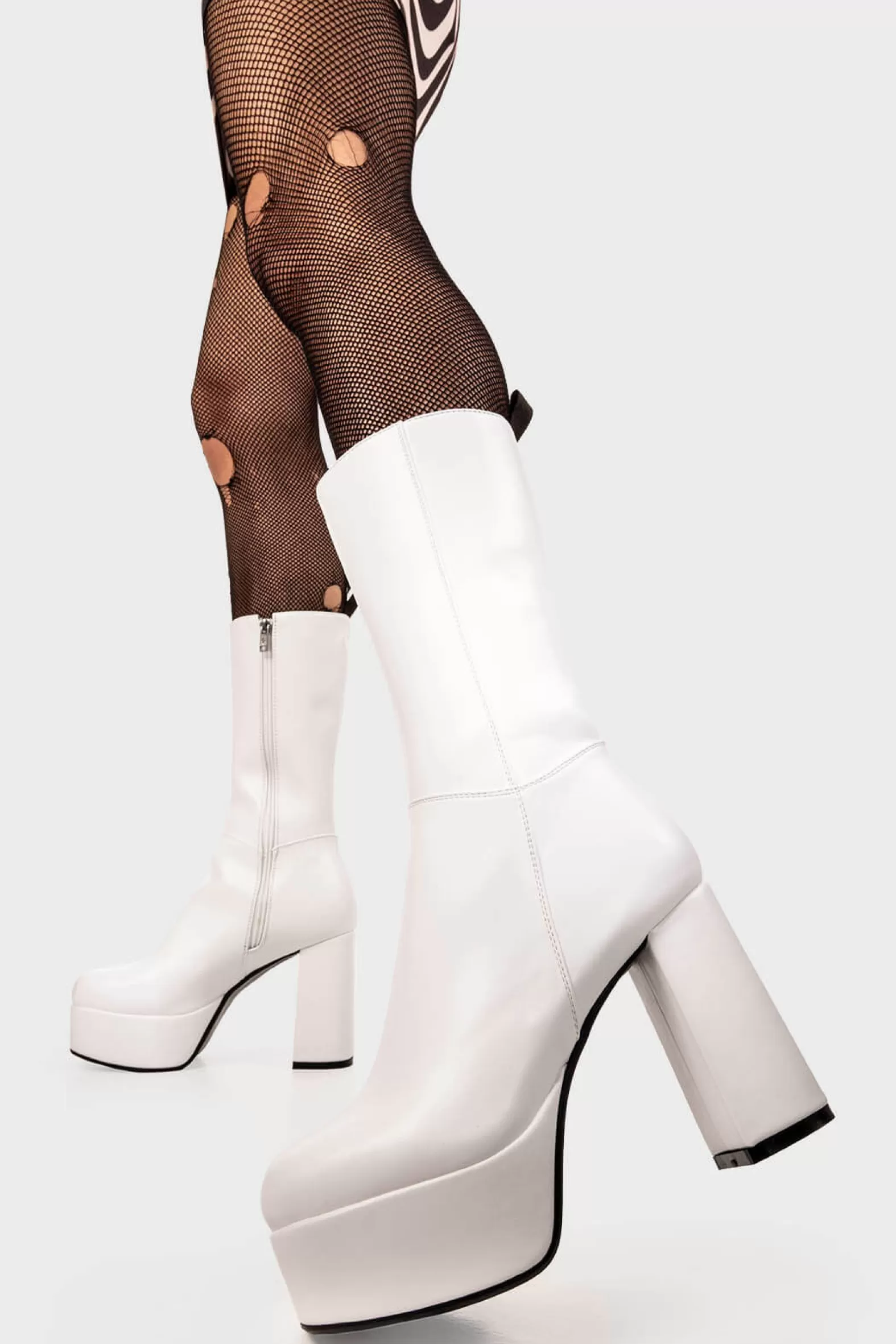 Going Under Platform Calf Boots^Lamoda Best