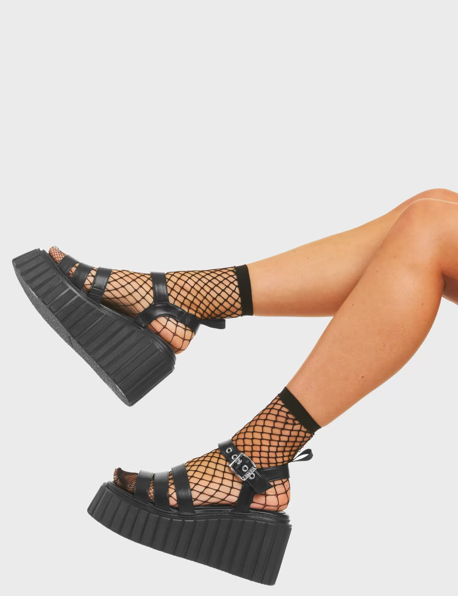 Good Day Chunky Platform Creeper Sandals^Lamoda Best