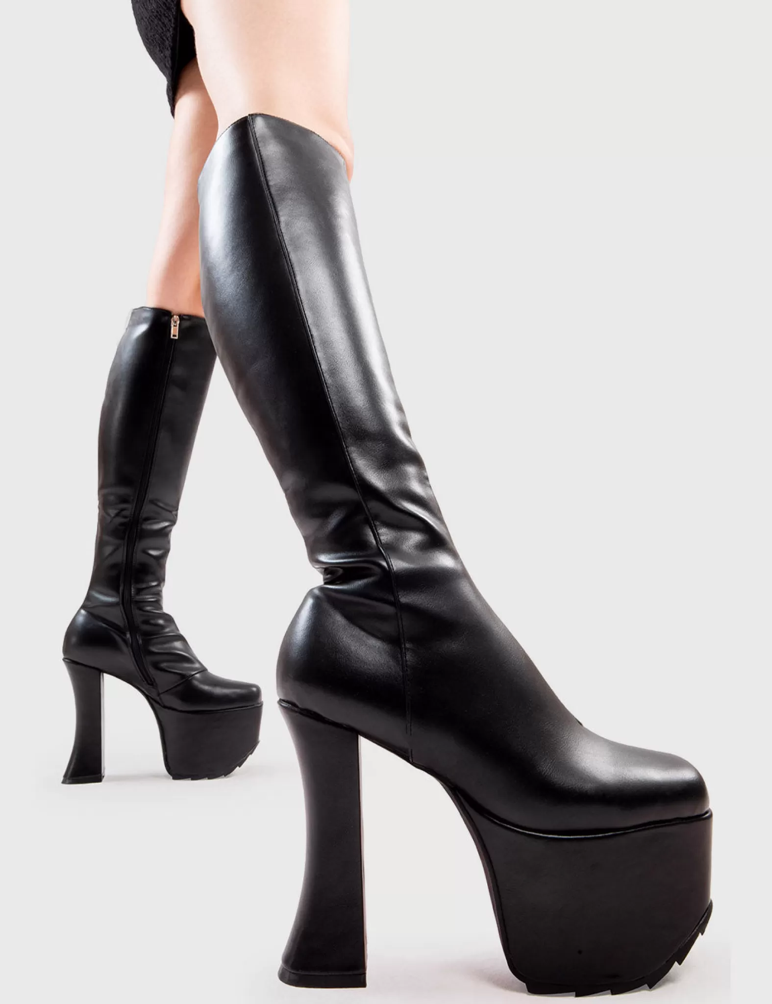 Goodbye Platform Knee High Boots^Lamoda Flash Sale