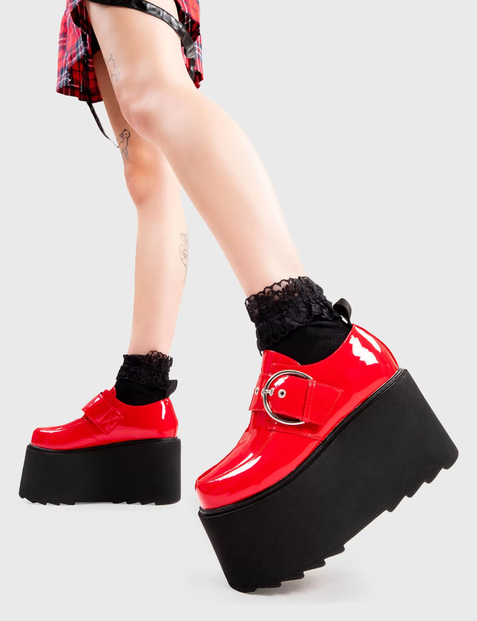 Grounded Chunky Platform Shoes^Lamoda Cheap