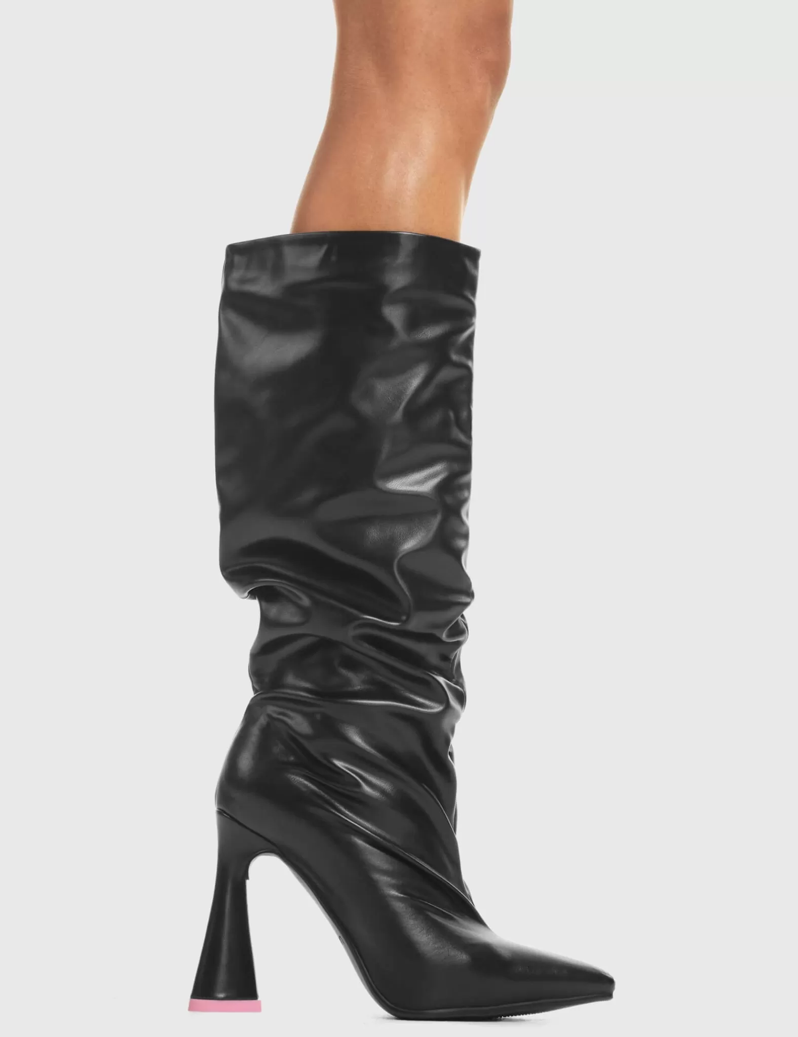 It's Giving Platform Calf Boots^Lamoda Discount