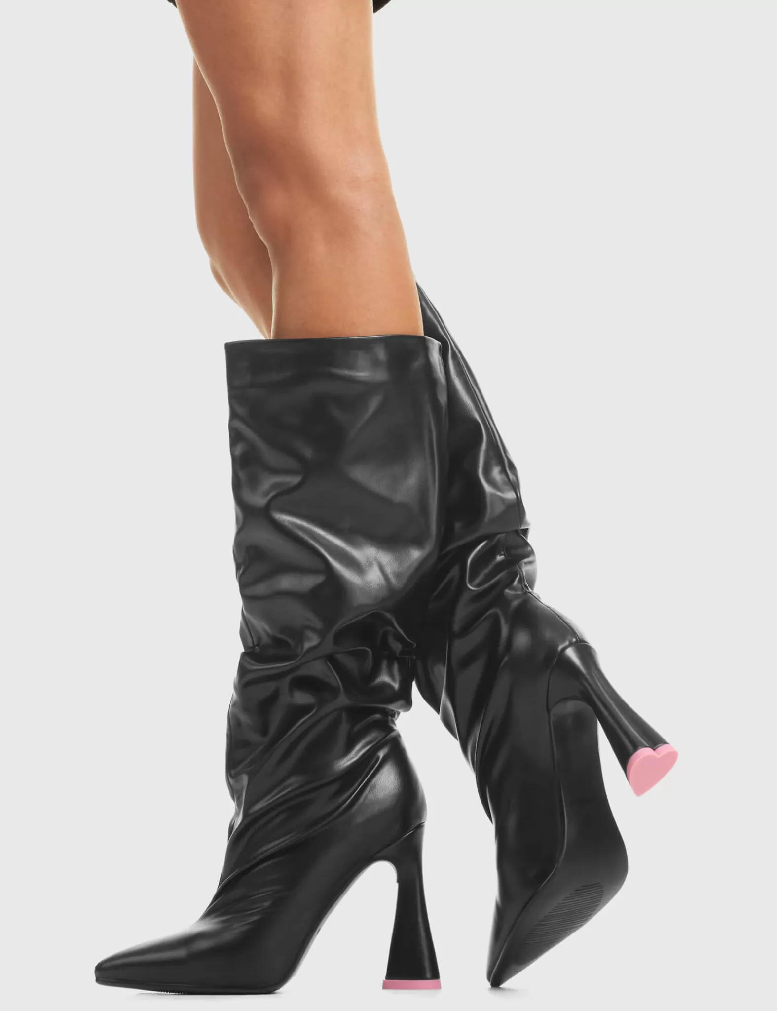 It's Giving Platform Calf Boots^Lamoda Discount