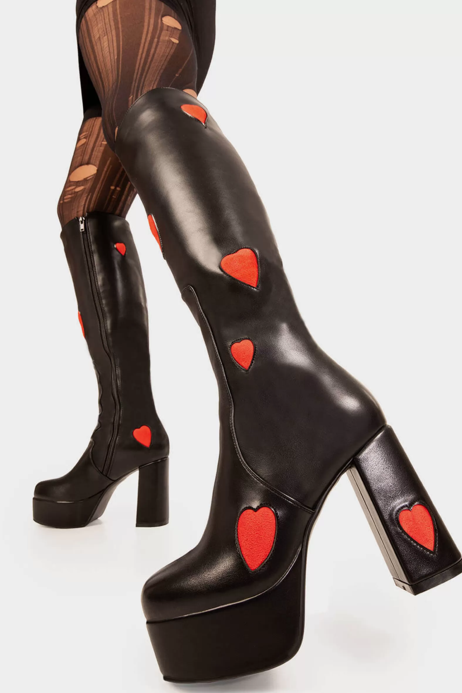 Jam Tarts Platform Knee High Boots^Lamoda Discount