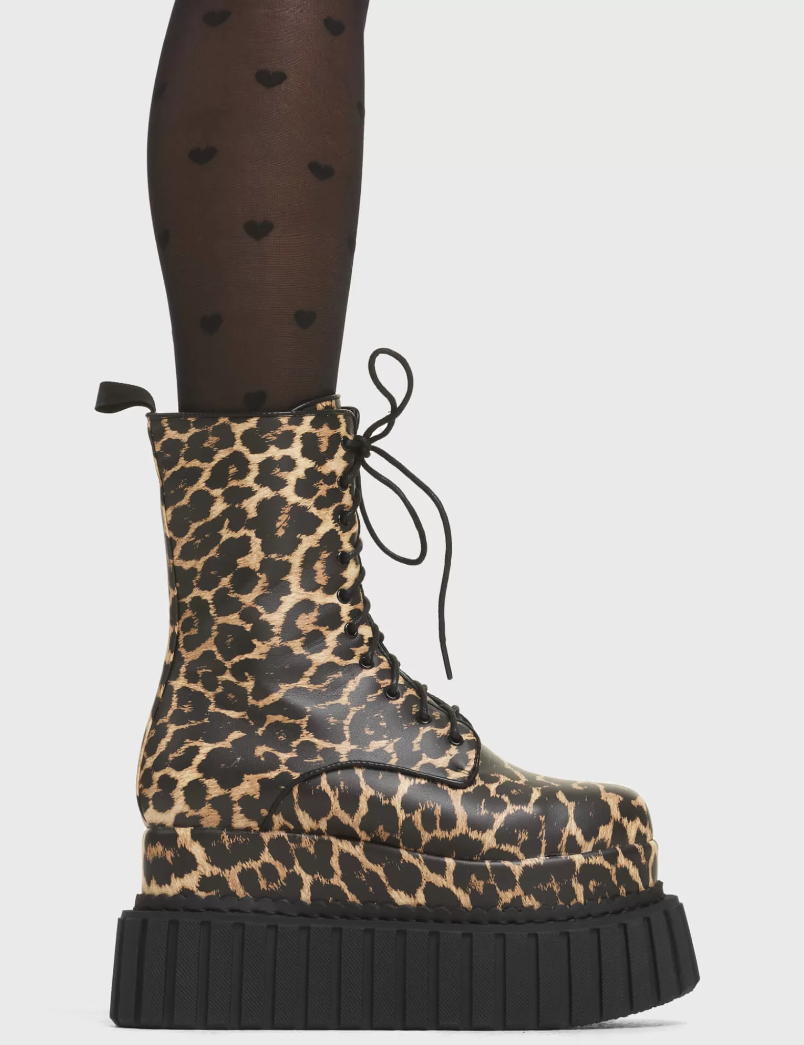 Jungle Queen Chunky Creeper Platform Ankle Boots^Lamoda Hot