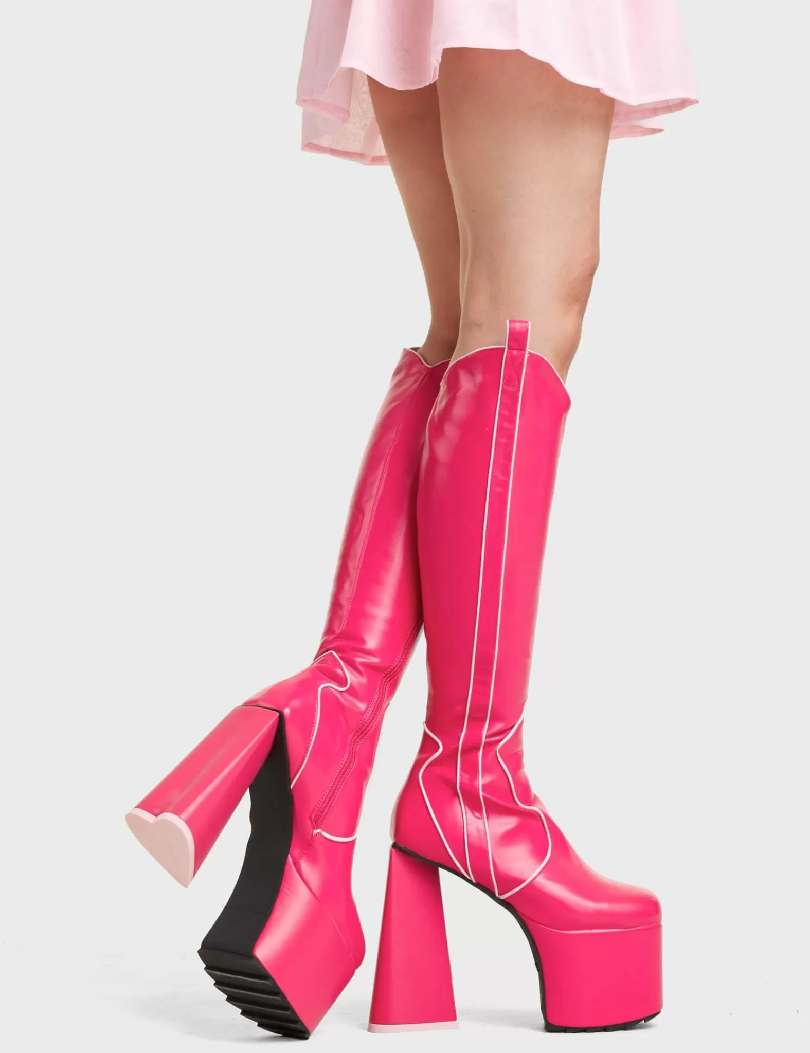 Keep It Up Platform Knee High Boots^Lamoda Cheap