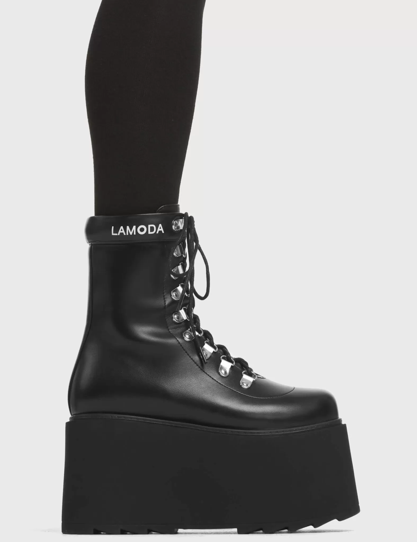 La Nuit Chunky Platform Ankle Boots^Lamoda Fashion