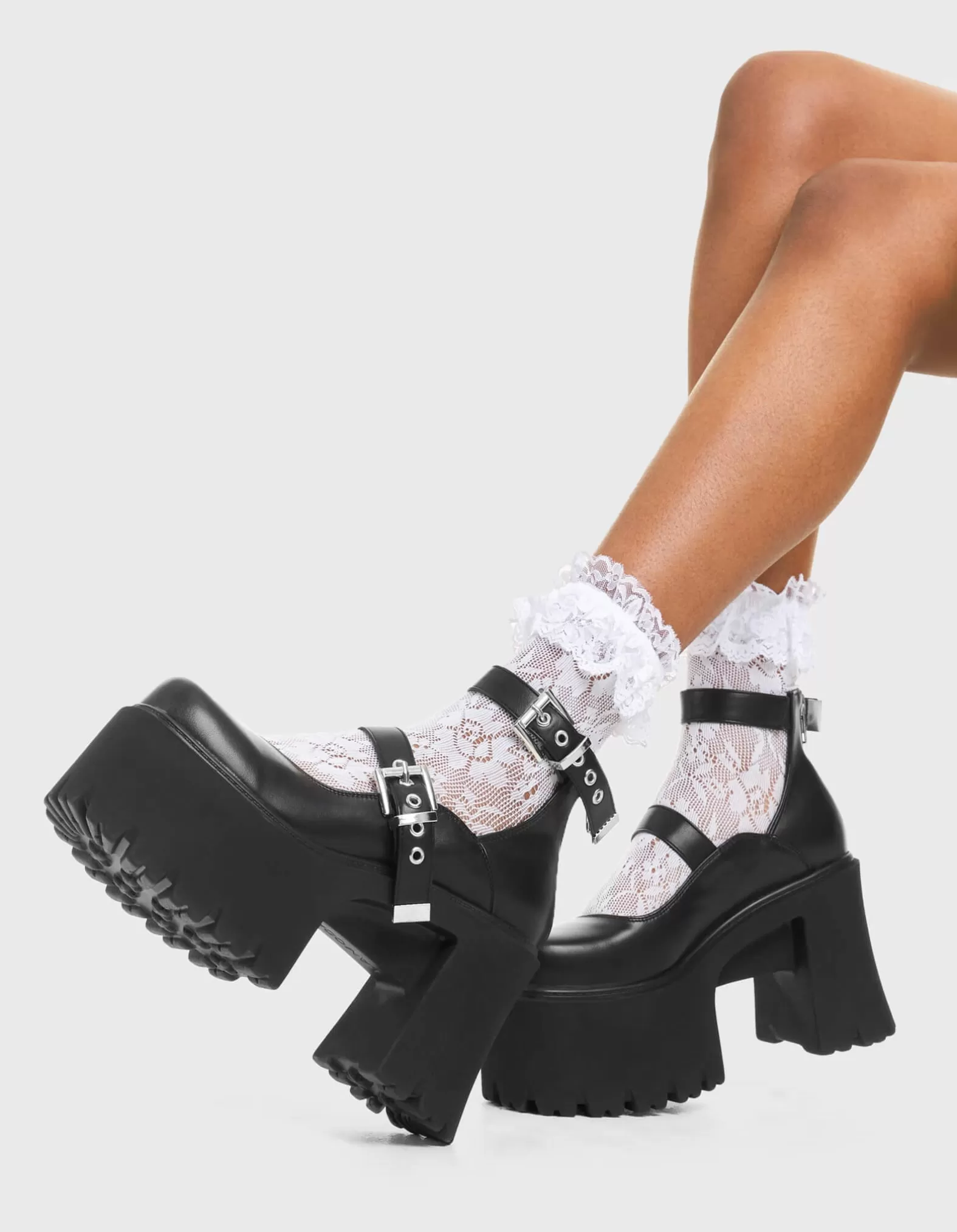 Look Away Chunky Platform Shoes^Lamoda Shop