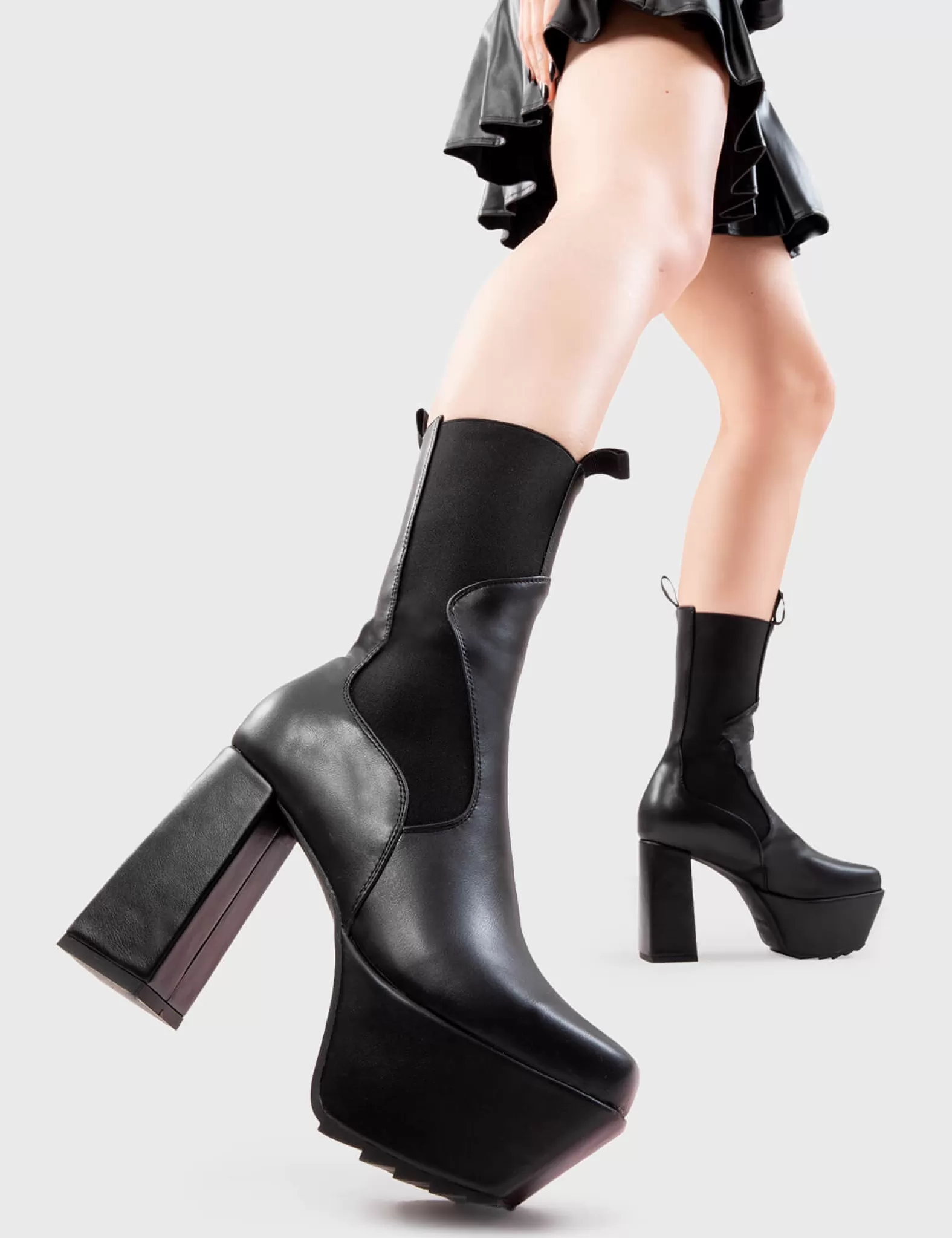 Lost In Translation Platform Ankle Boots^Lamoda New