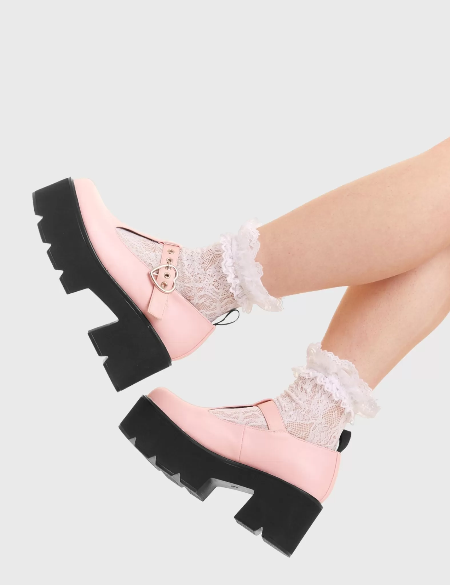 Love Story Chunky Mary Jane Shoes^Lamoda Clearance