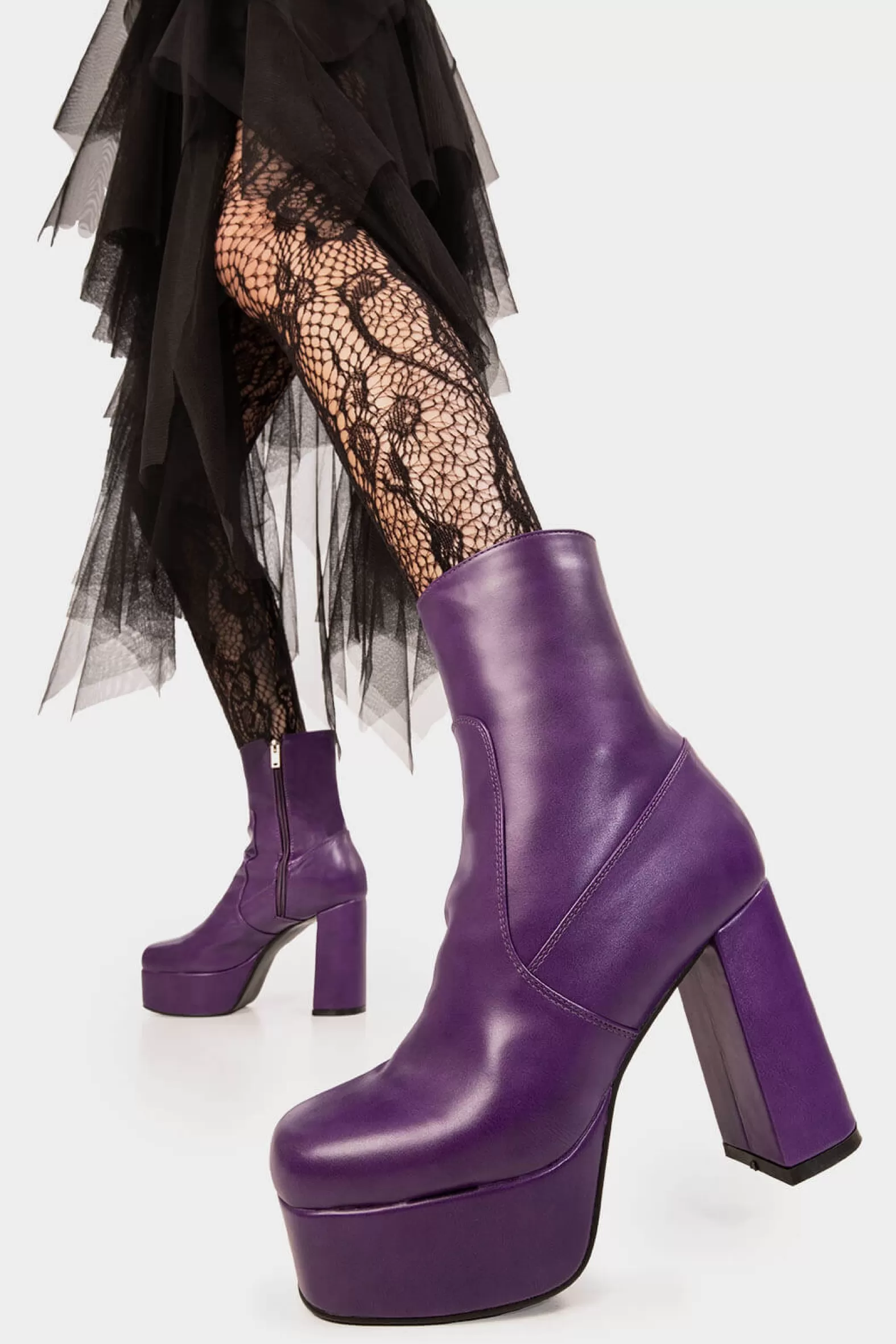 Making Moves Platform Ankle Boots^Lamoda New