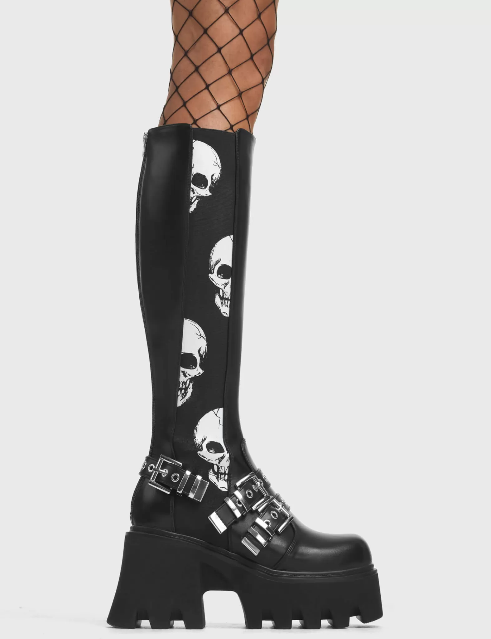 Mayhem Chunky Platform Knee High Boots^Lamoda Best