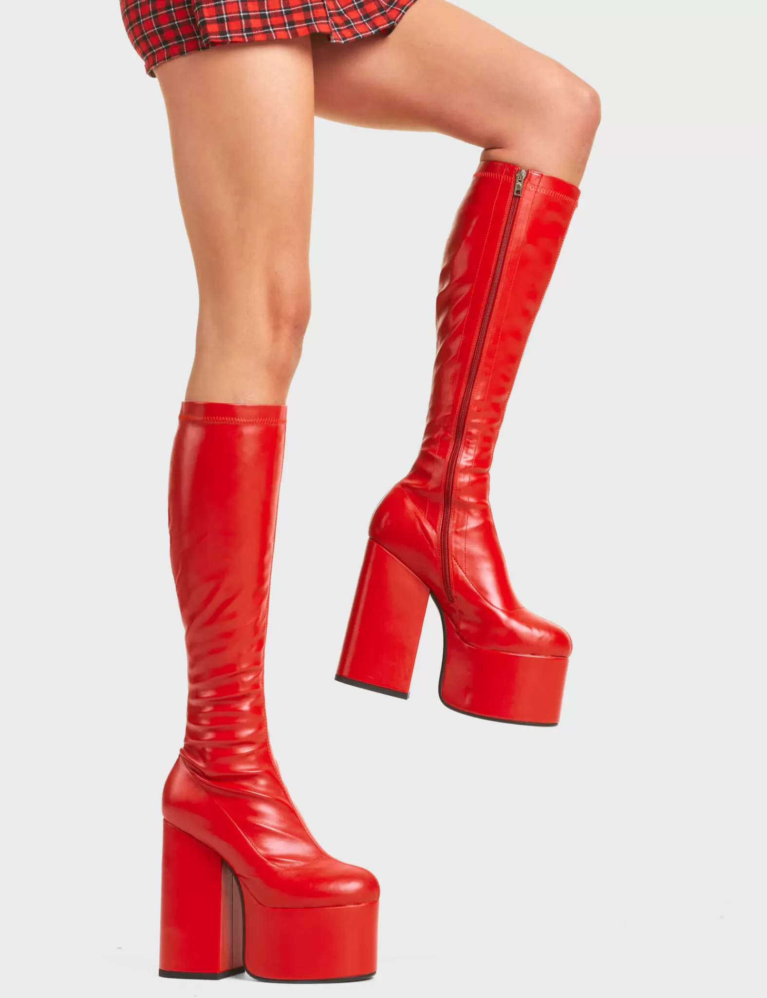 Messenger Platform Knee High Boots^Lamoda Sale