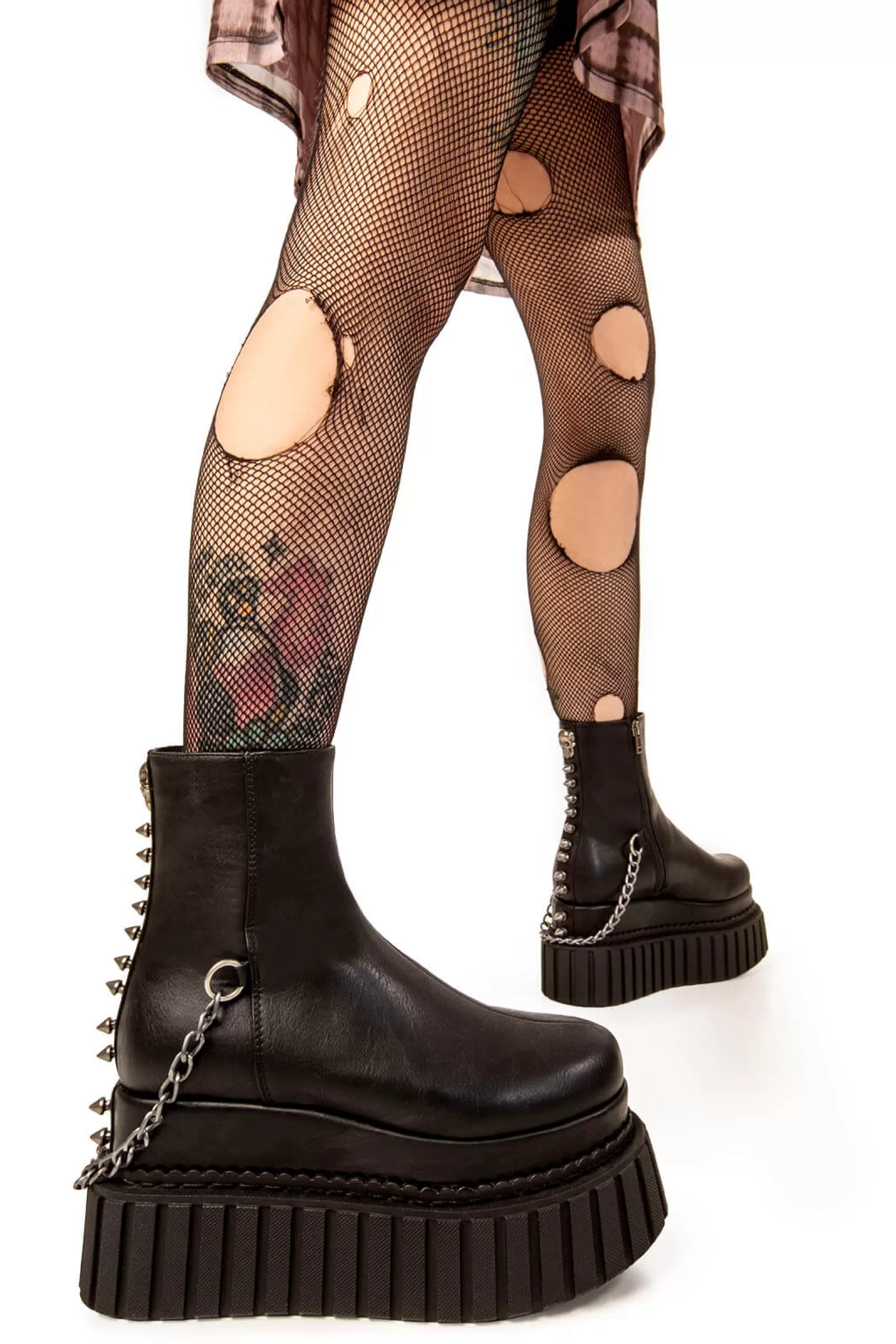 Mine Forever Chunky Platform Creeper Ankle Boots^Lamoda Sale