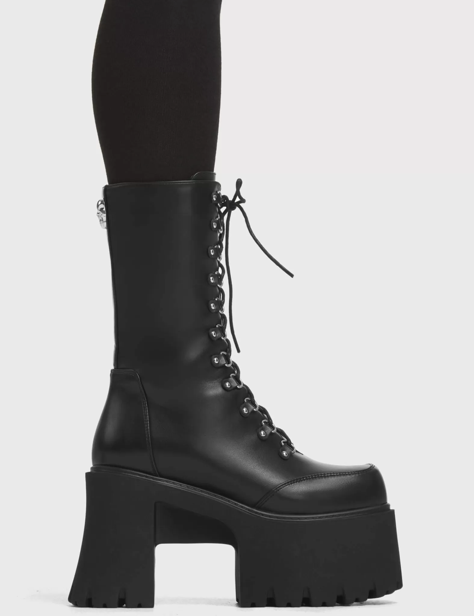 Need You Chunky Platform Calf Boots^Lamoda Cheap