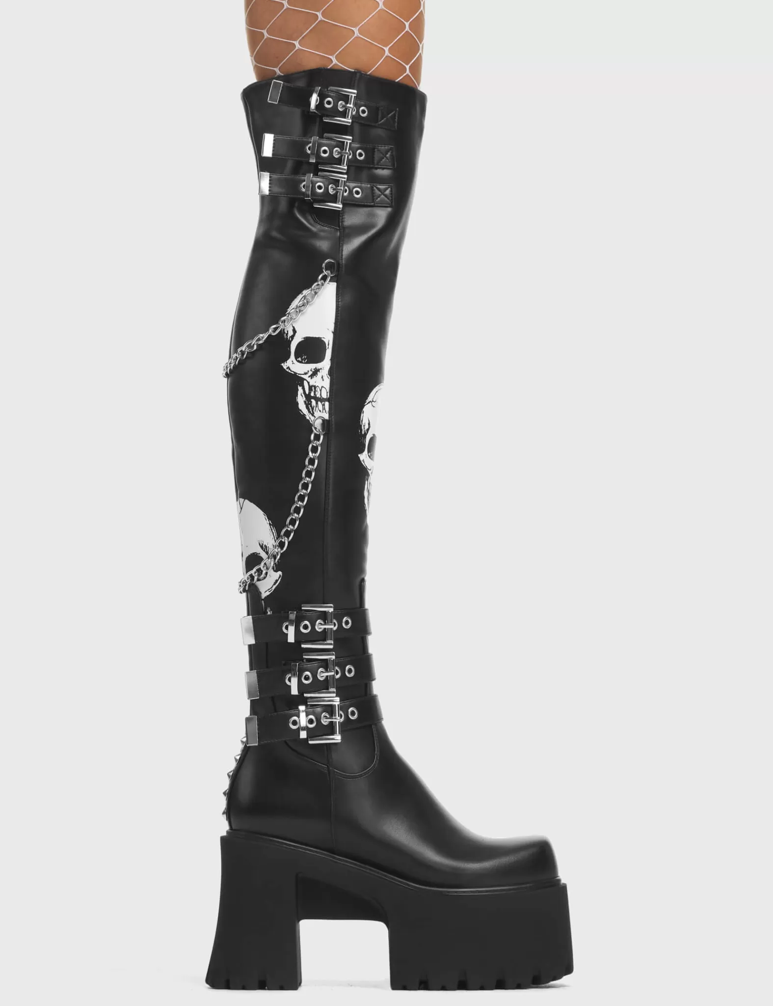 Nemesis Chunky Platform Thigh High Boots^Lamoda Cheap