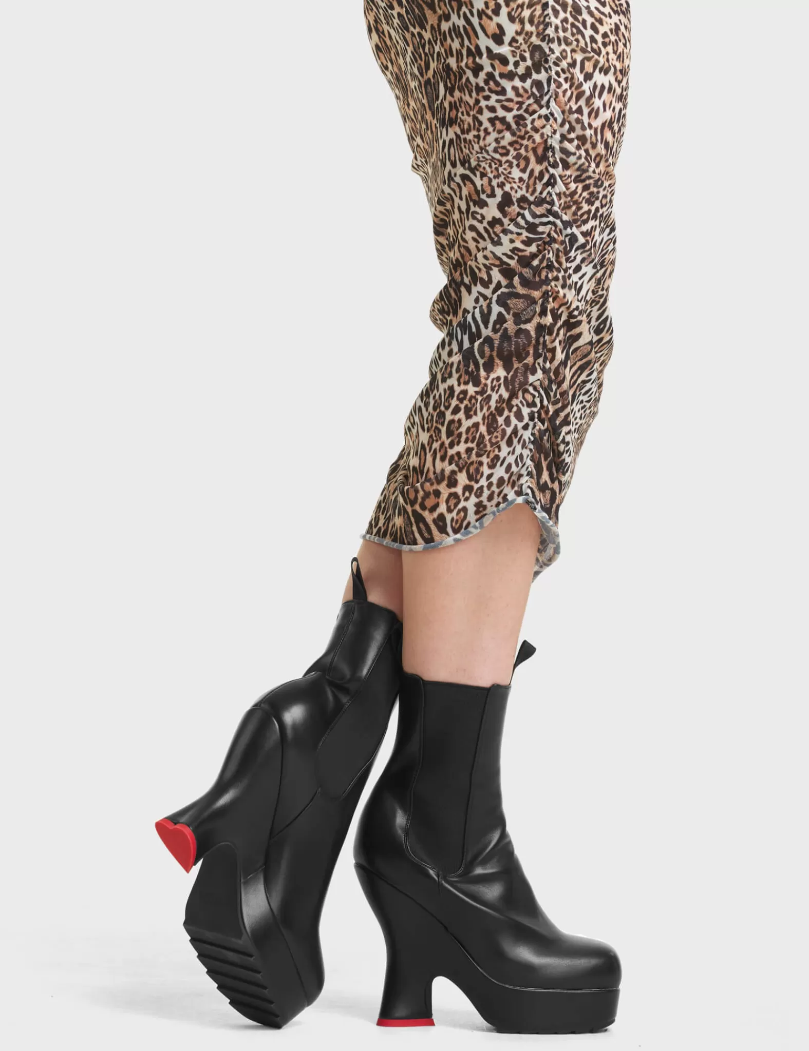 No Comment Chunky Platform Ankle Boots^Lamoda Flash Sale