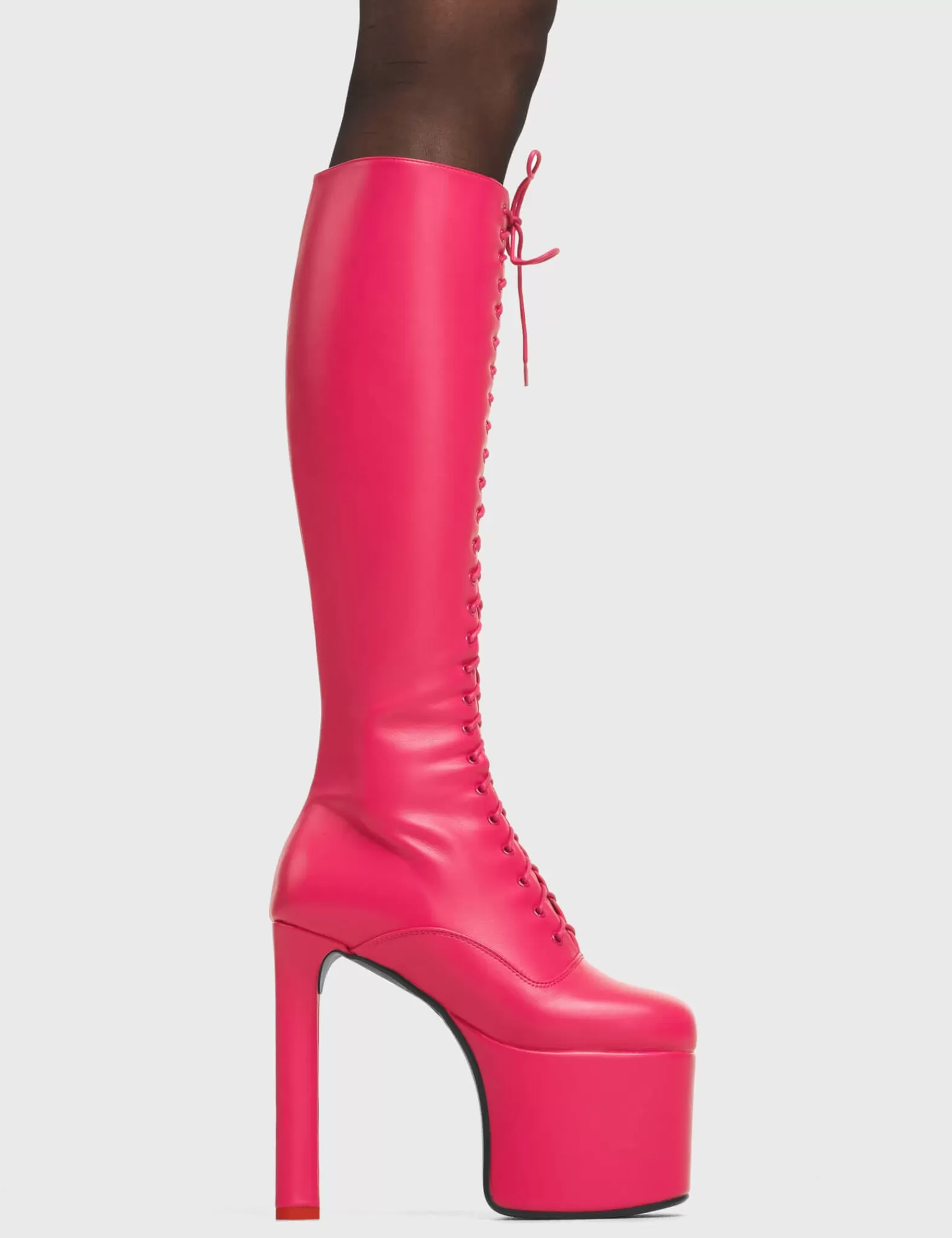 Nowhere To Run Platform Knee High Boots^Lamoda Flash Sale