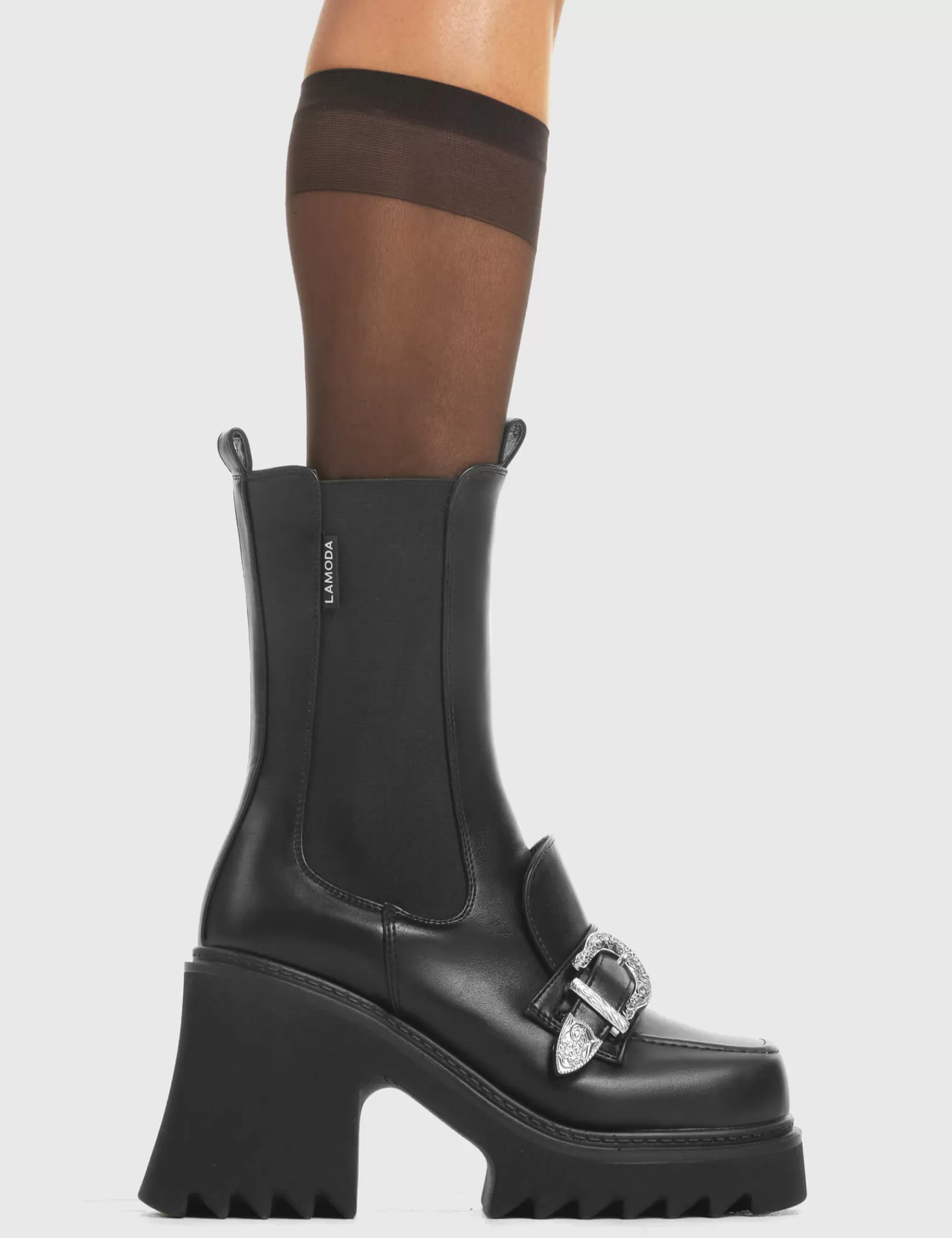 Outlander Chunky Platform Ankle Boots^Lamoda Flash Sale