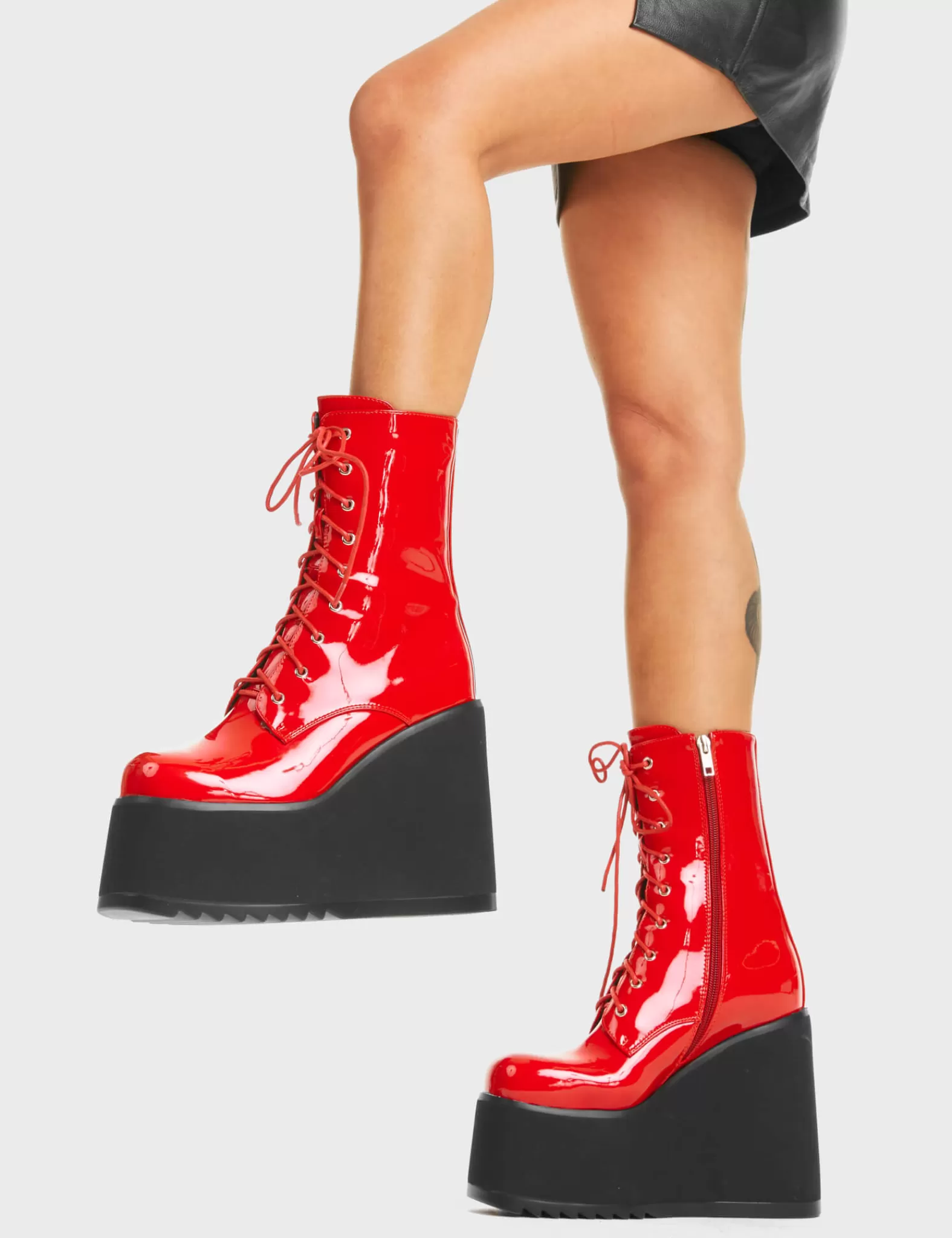 Pretty Fly Chunky Platform Ankle Boots^Lamoda Best