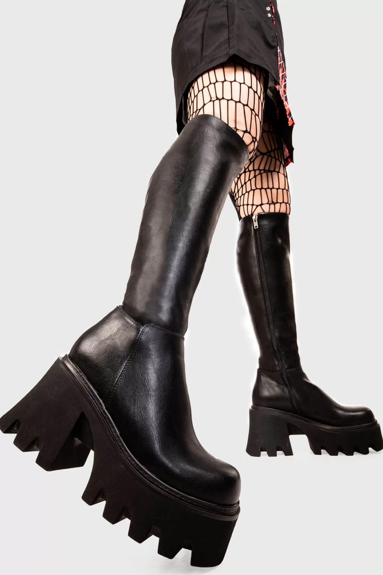 Ready Chunky Platform Knee High Boots^Lamoda Clearance