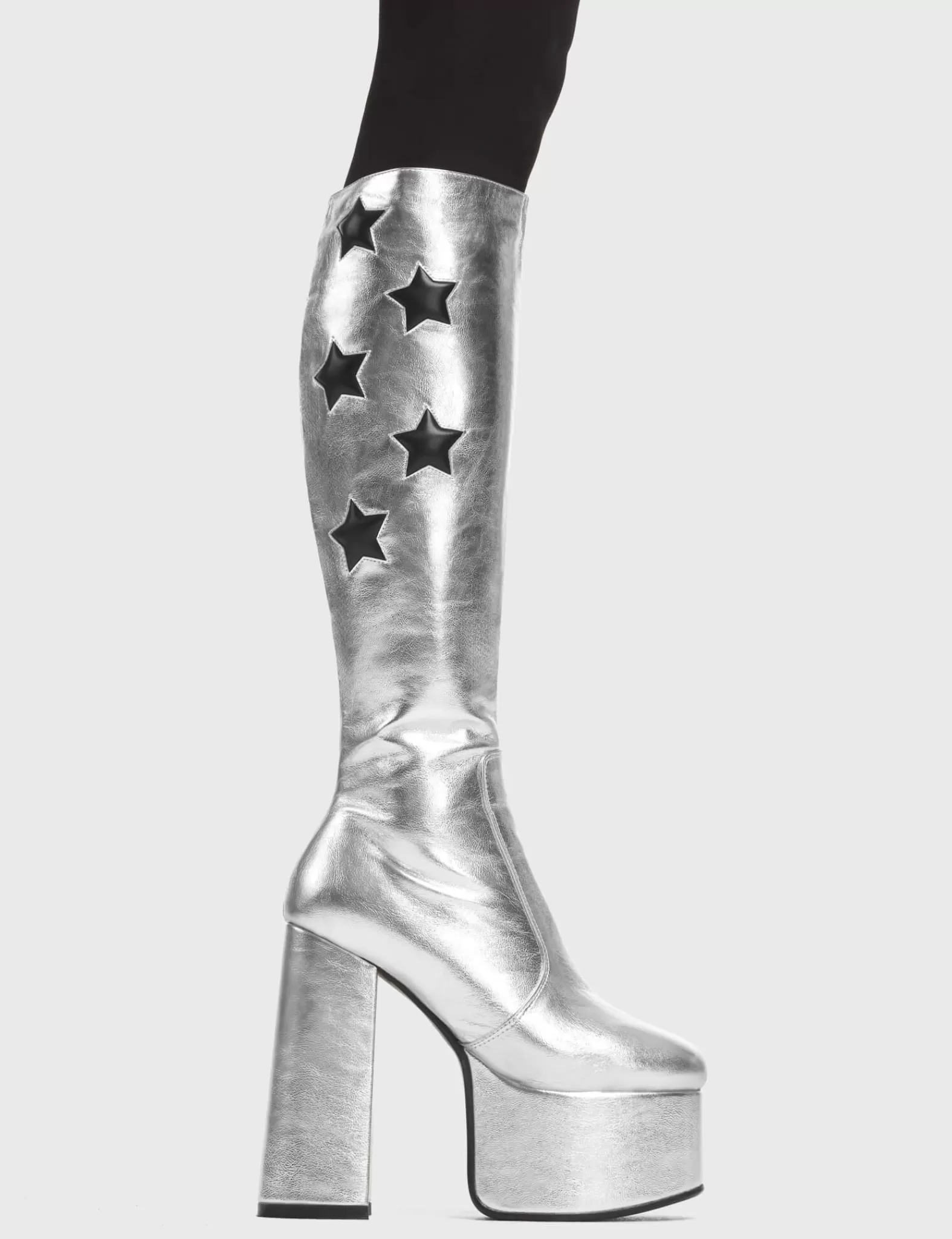 Reflections Platform Knee High Boots^Lamoda Shop