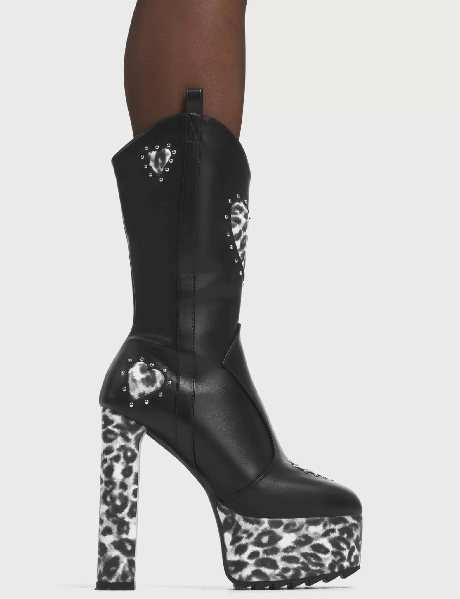 Rejector Platform Calf Boots^Lamoda Clearance