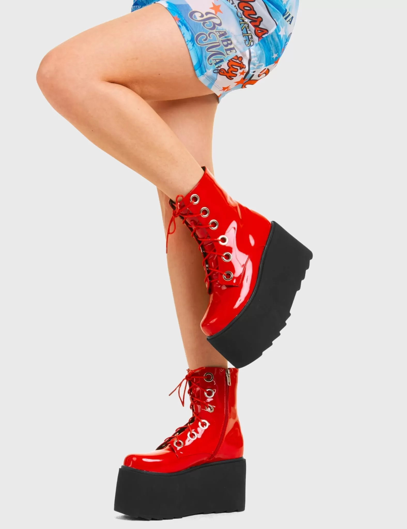 Renegade Chunky Platform Ankle Boots^Lamoda Sale