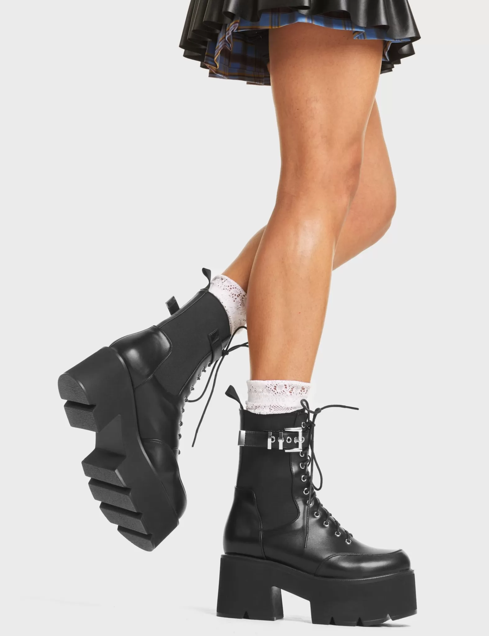 Rocket Chunky Platform Ankle Boots^Lamoda Flash Sale