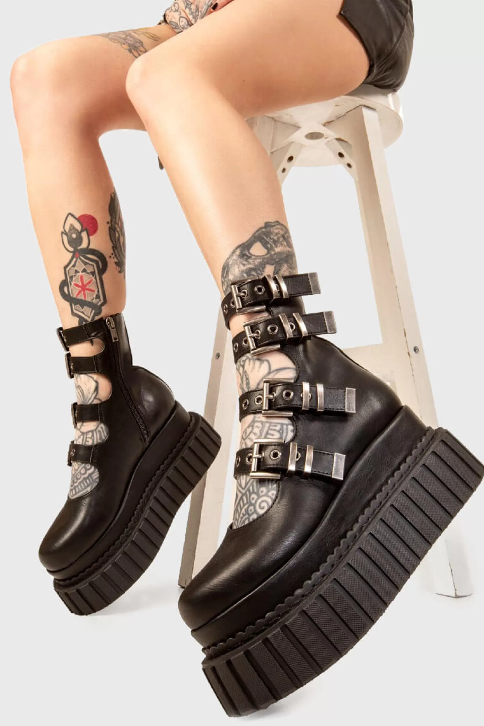 Same Crew Chunky Ankle Creeper Boots^Lamoda Cheap