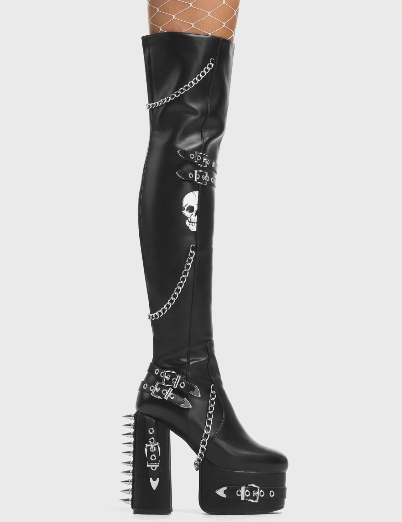 Scream Platform Thigh High Boots^Lamoda Discount