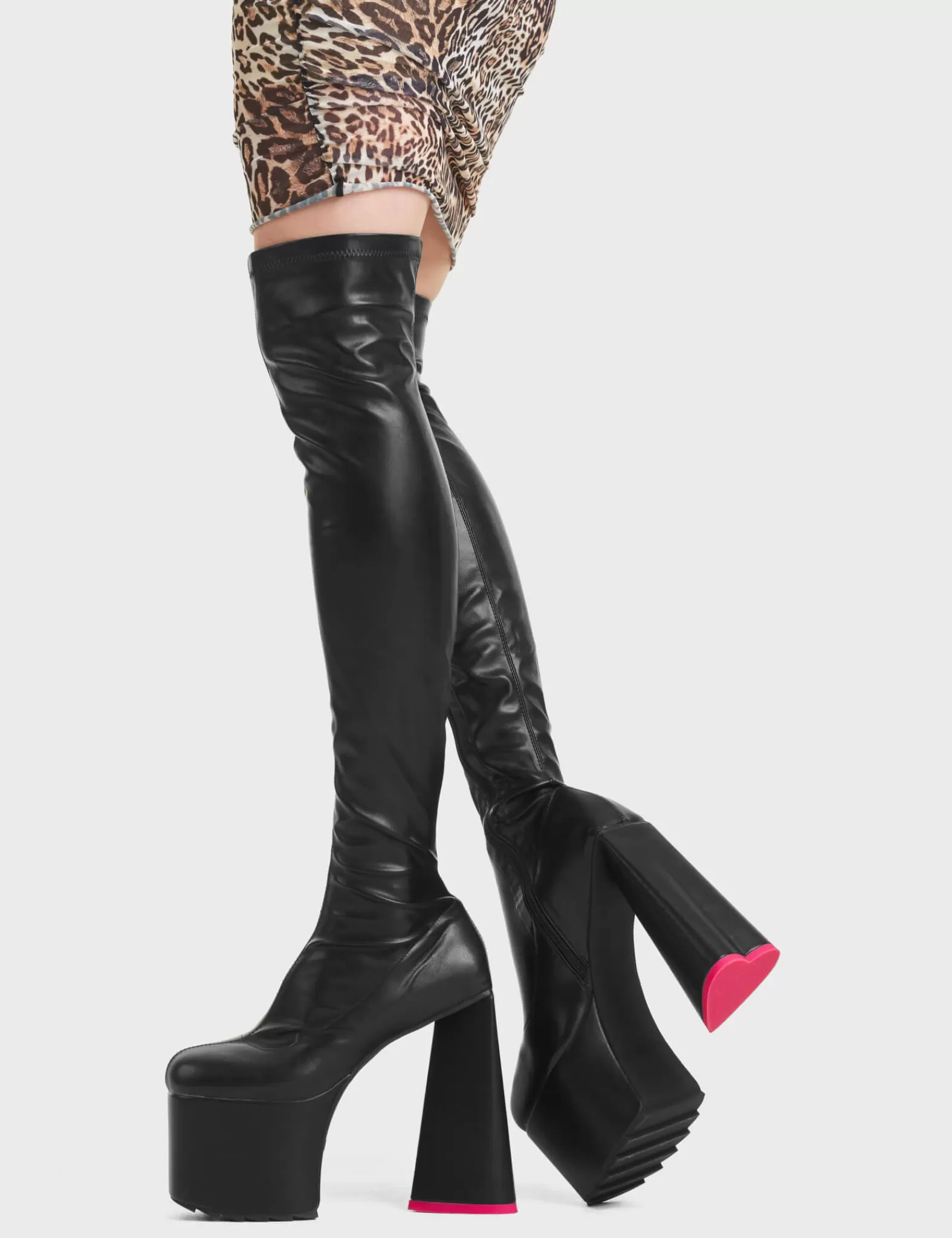 Seperate Platform Thigh High Boots^Lamoda Shop