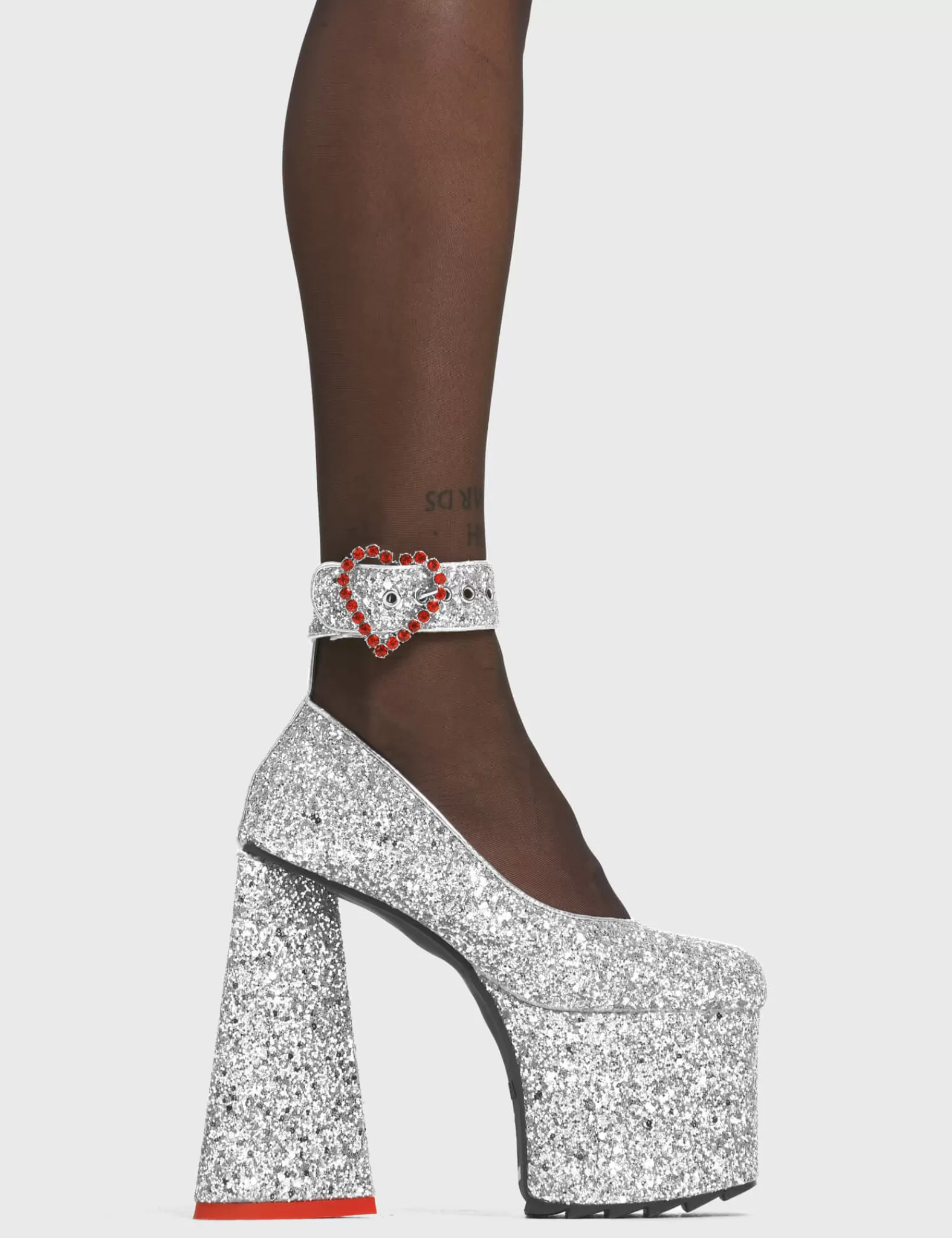 Shimmer Platform Heels^Lamoda Hot