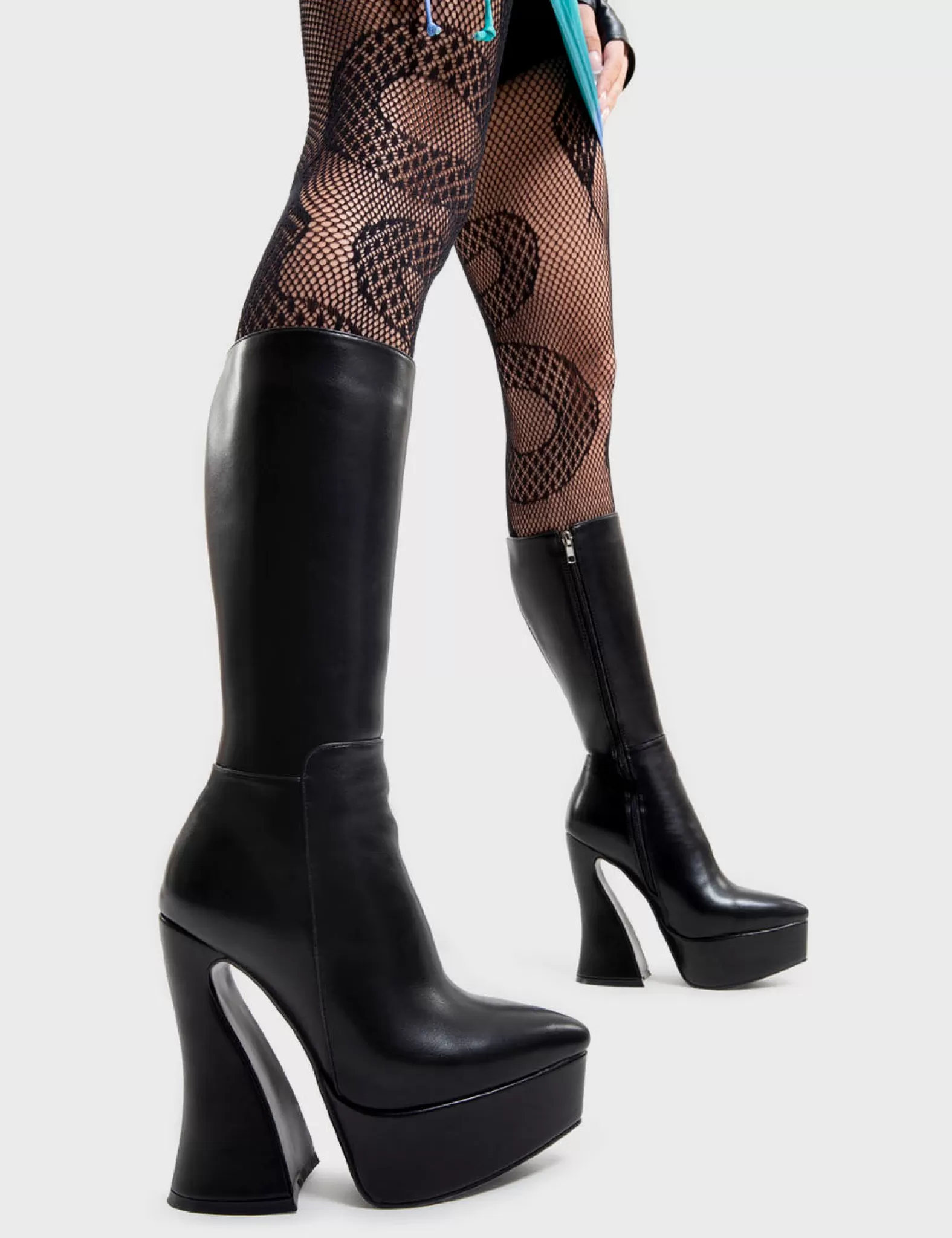 Sketchy Platform Calf Boots^Lamoda Sale